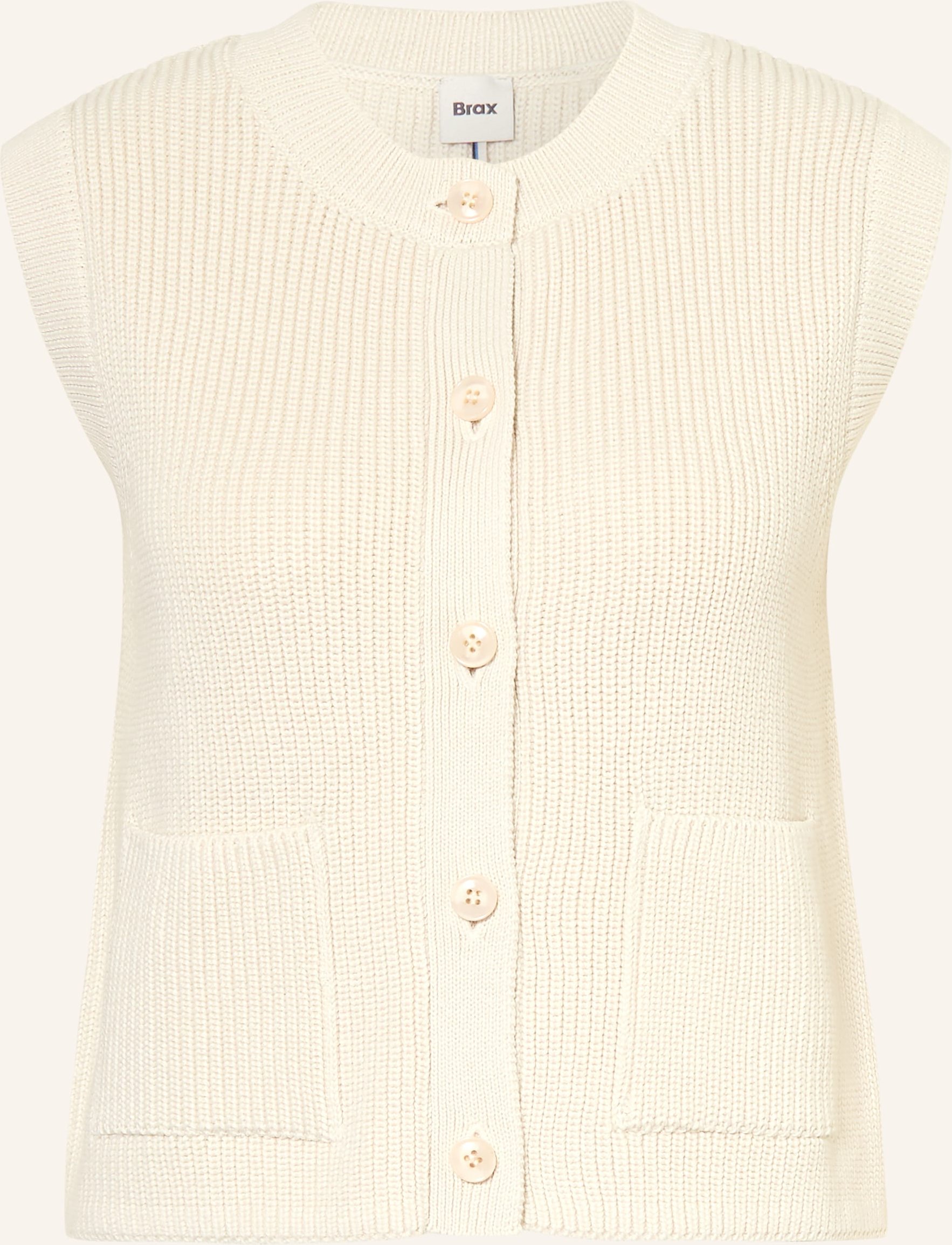 Brax Strickweste Elisa weiss