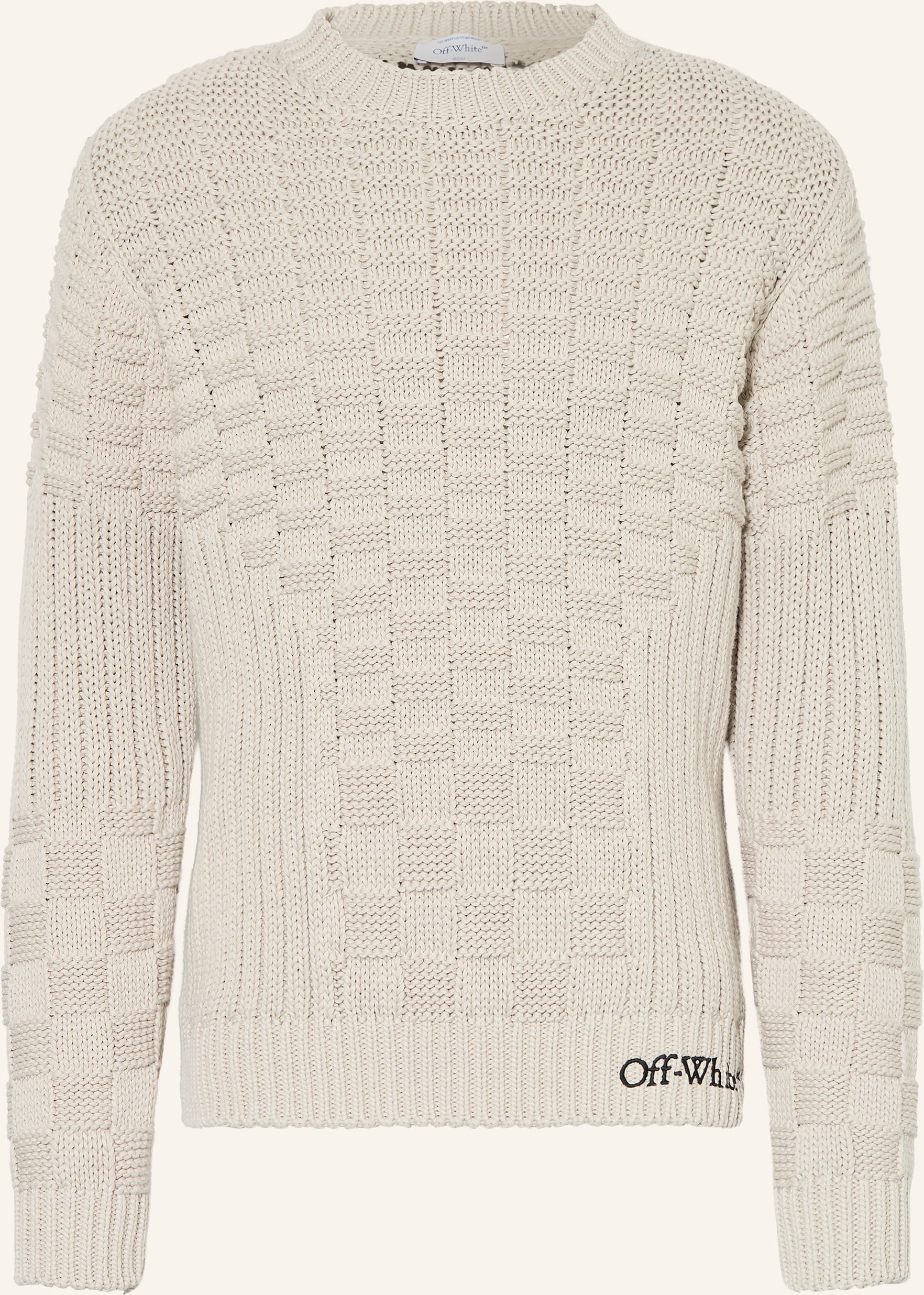 Off-White Pullover Arrow beige