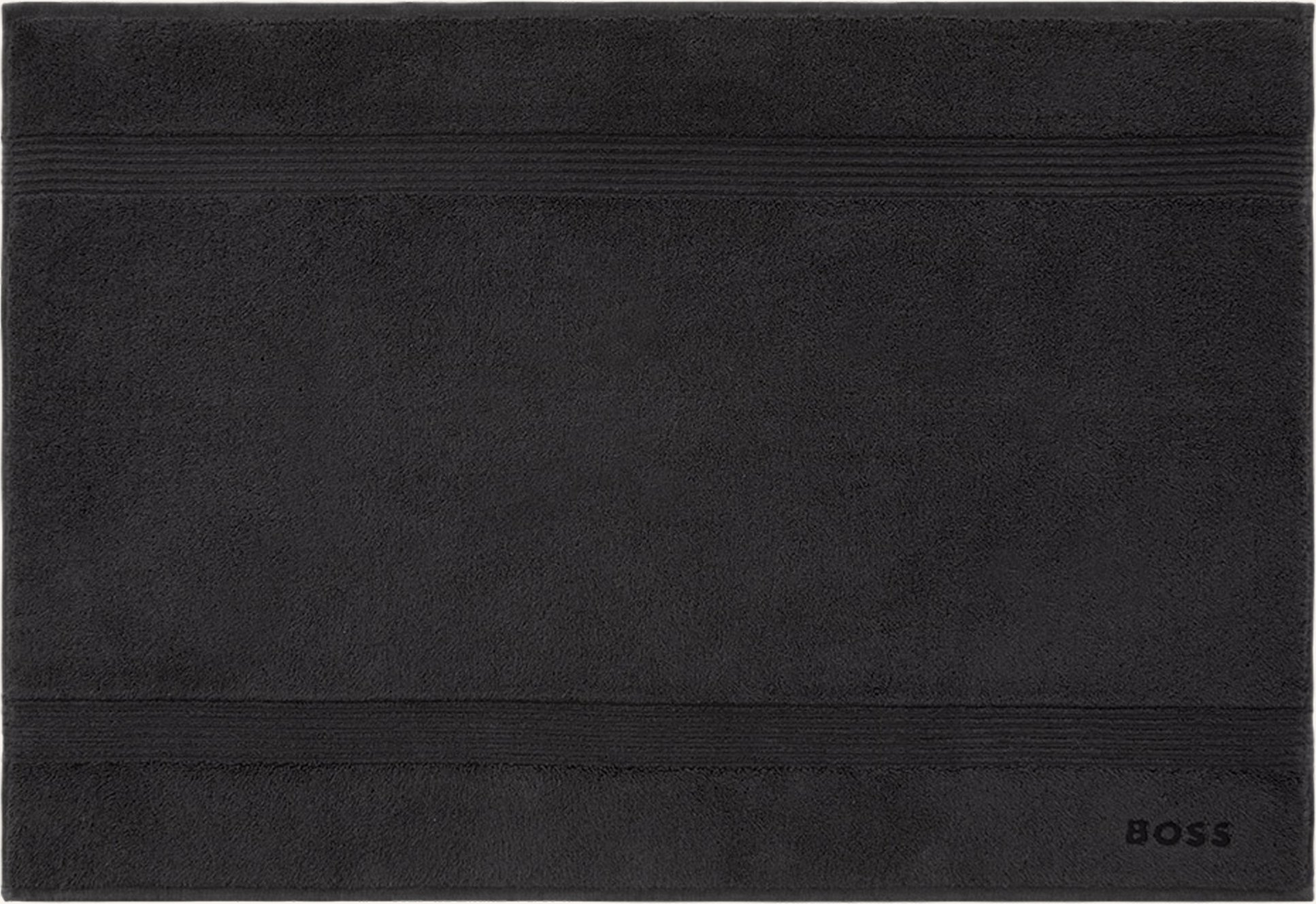 Boss Badematte Loft schwarz