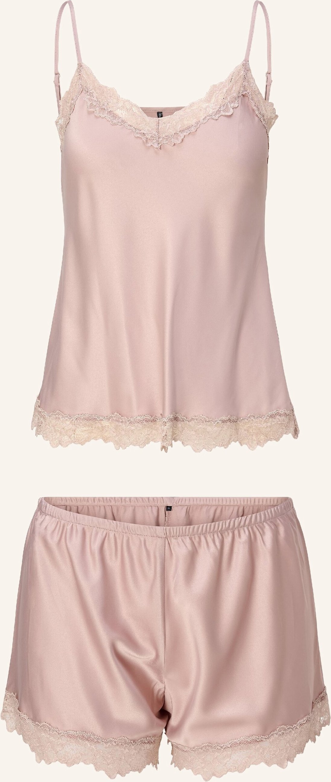 Lingadore Daily Satin Top & Short grau
