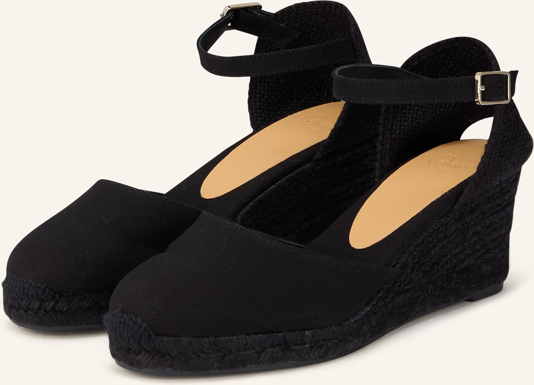 Castaner Wedges Carol schwarz