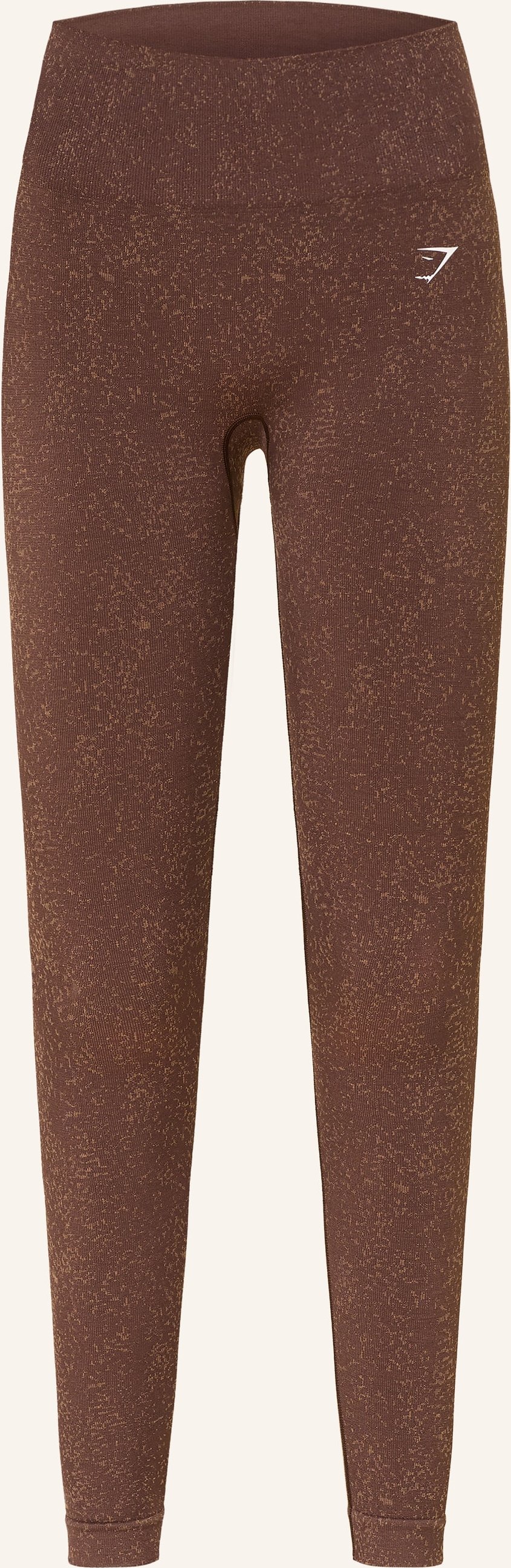 Gymshark Tights Adapt Fleck Seamless braun