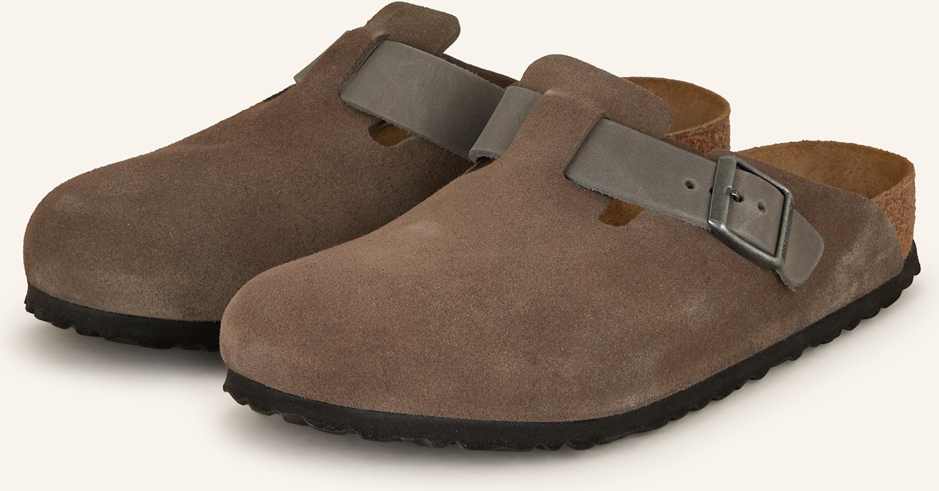 Thumbnail - Birkenstock Mules Boston braun