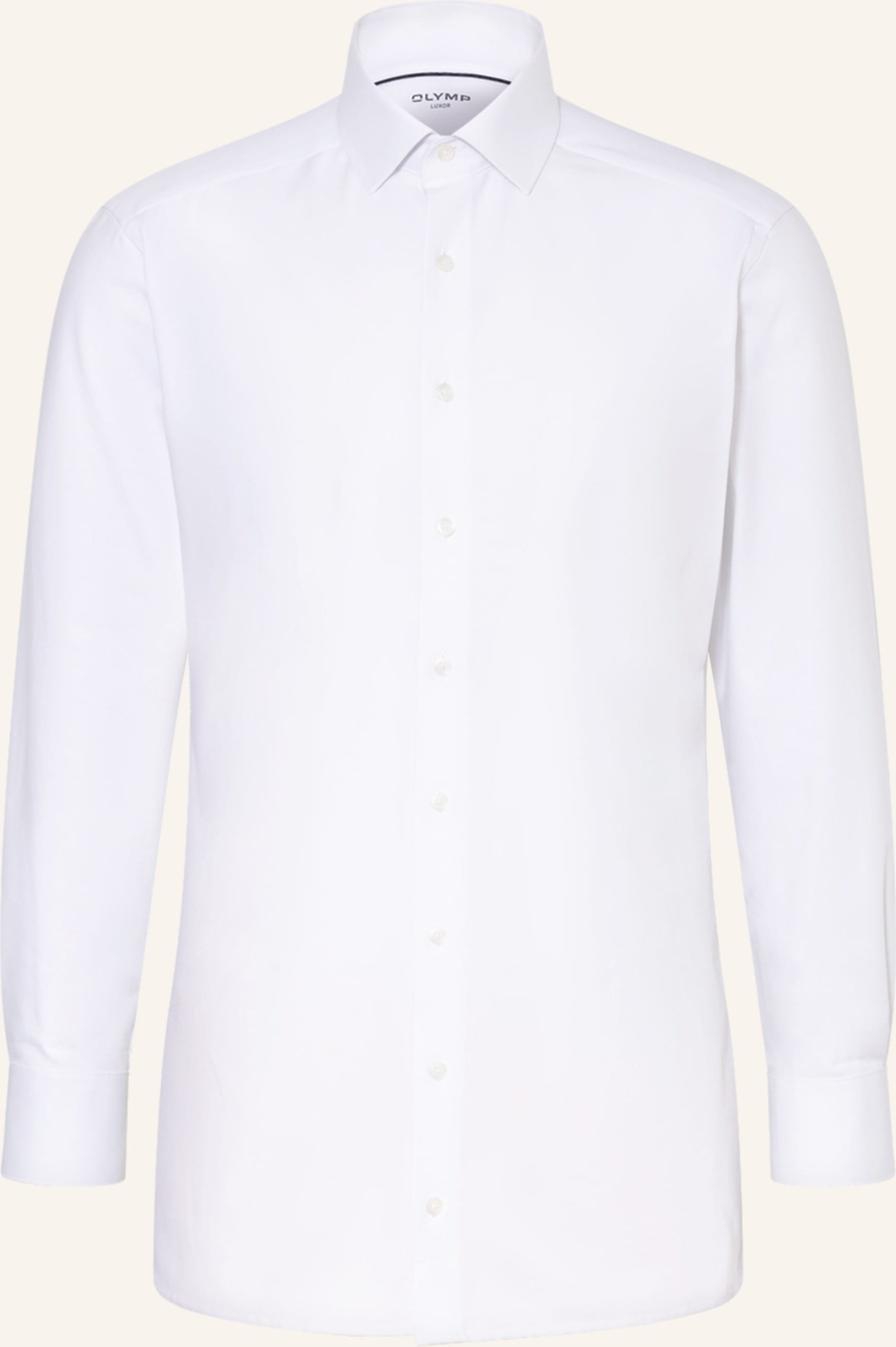 Thumbnail - Olymp Jerseyhemd Luxor 24/Seven Modern Fit weiss