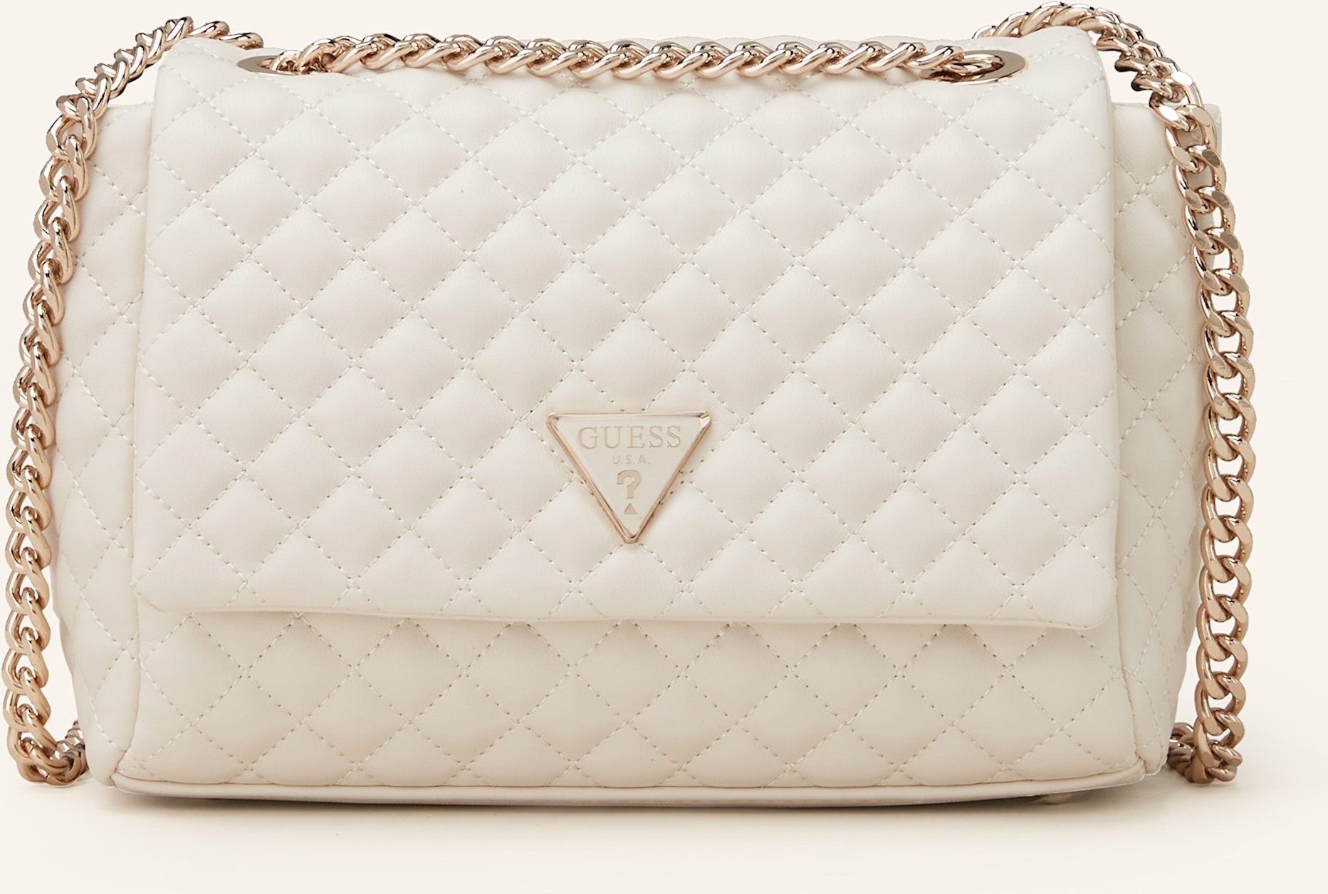 Guess Umhängetasche Everlee weiss