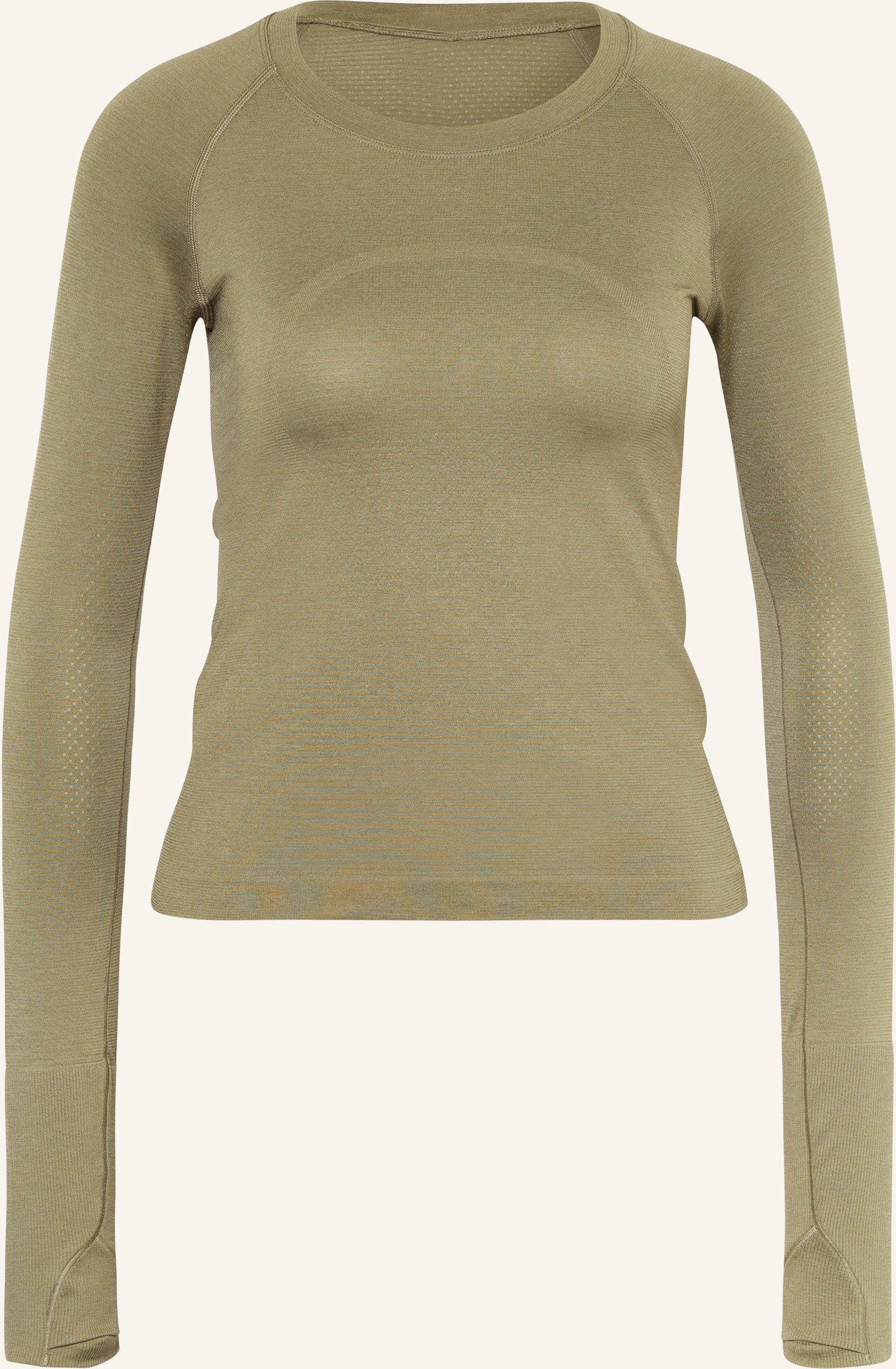 Lululemon Laufshirt Swiftly Tech Ls 2.0 gruen