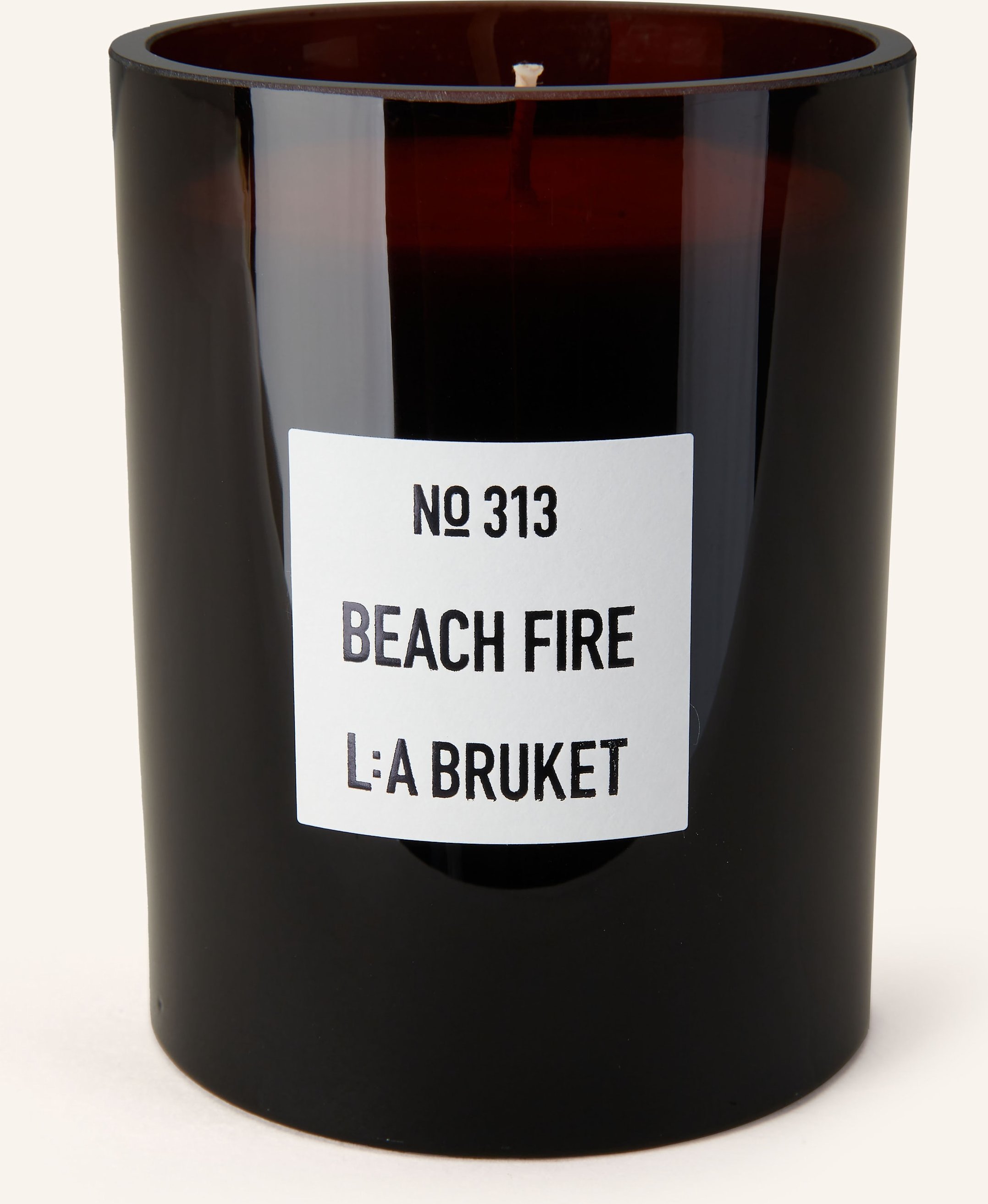 L:A Bruket Duftkerze Beach Fire braun