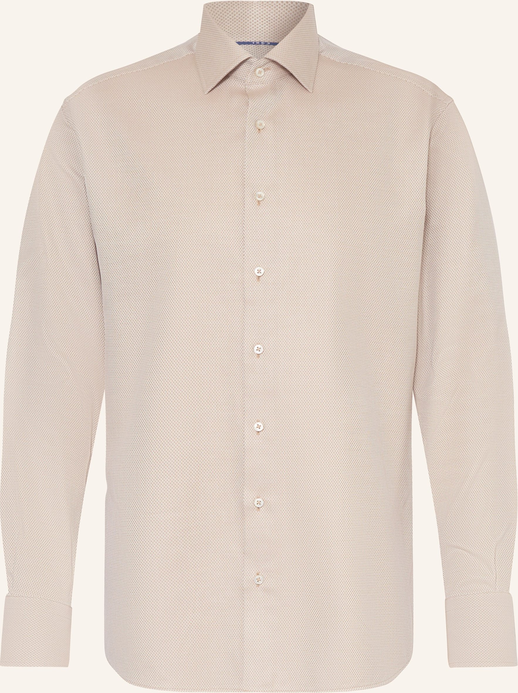 1863 By Eterna Hemd Modern Fit beige