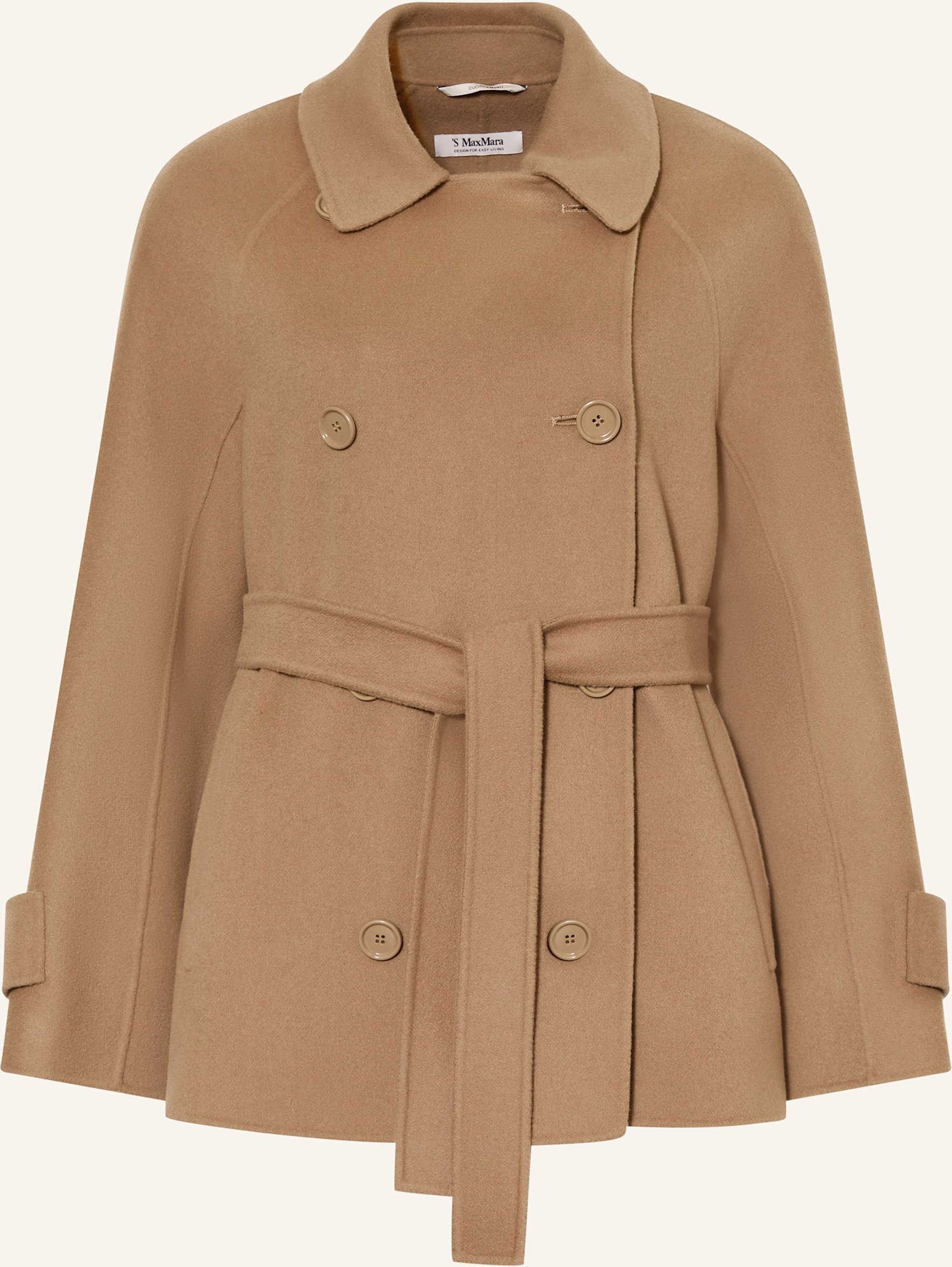 S Max Mara Cabanjacke Louis braun