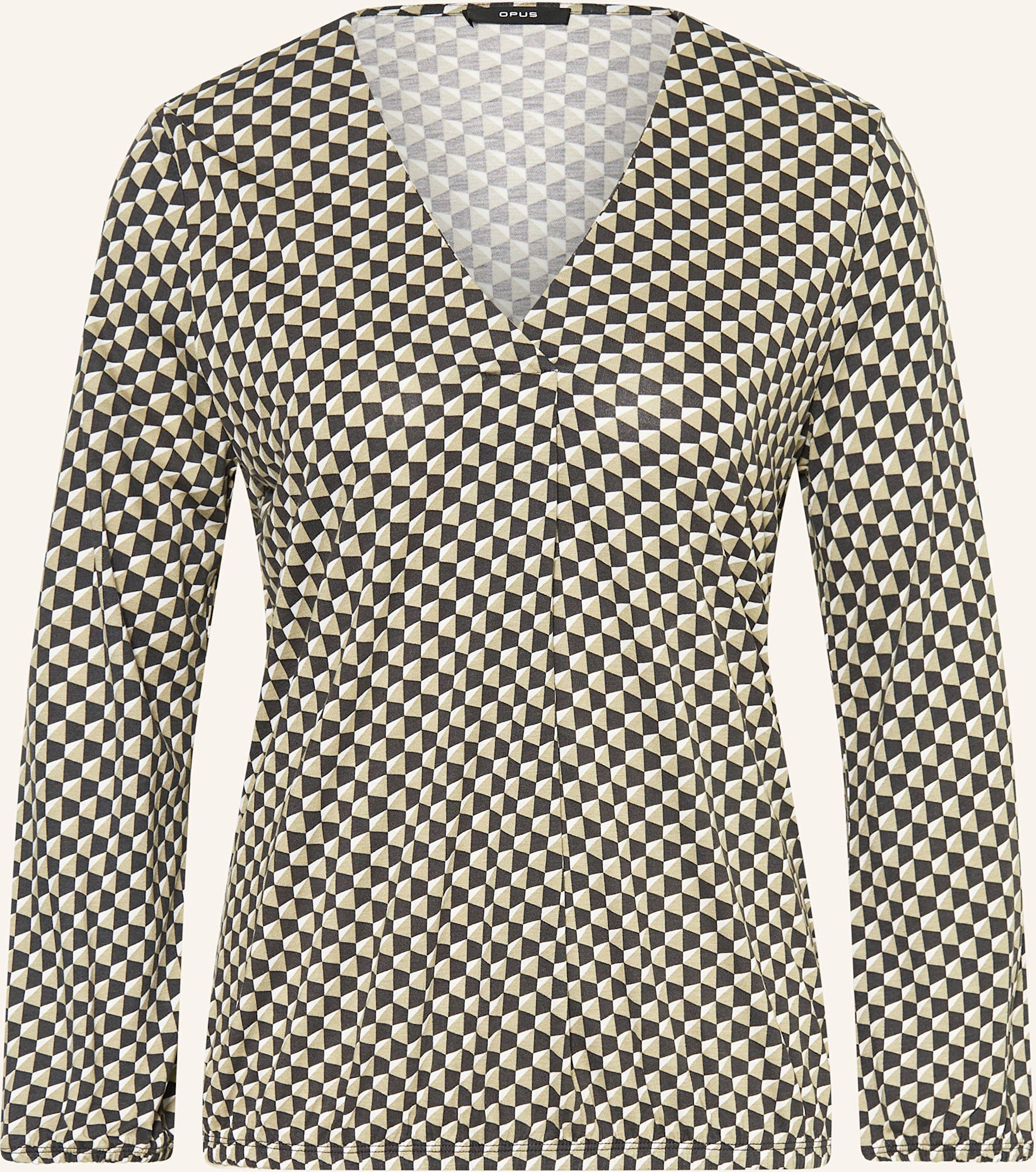 Opus Blusenshirt Sannah Mit 3/4-Arm gruen