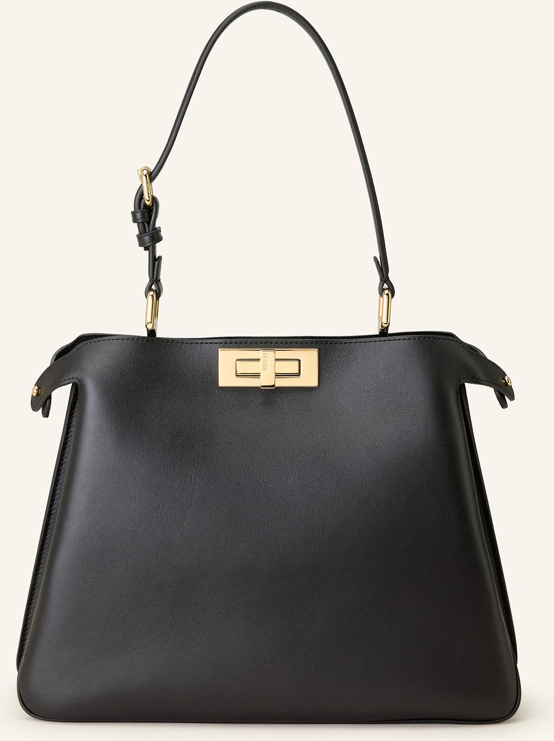 Fendi Handtasche Peekaboo schwarz