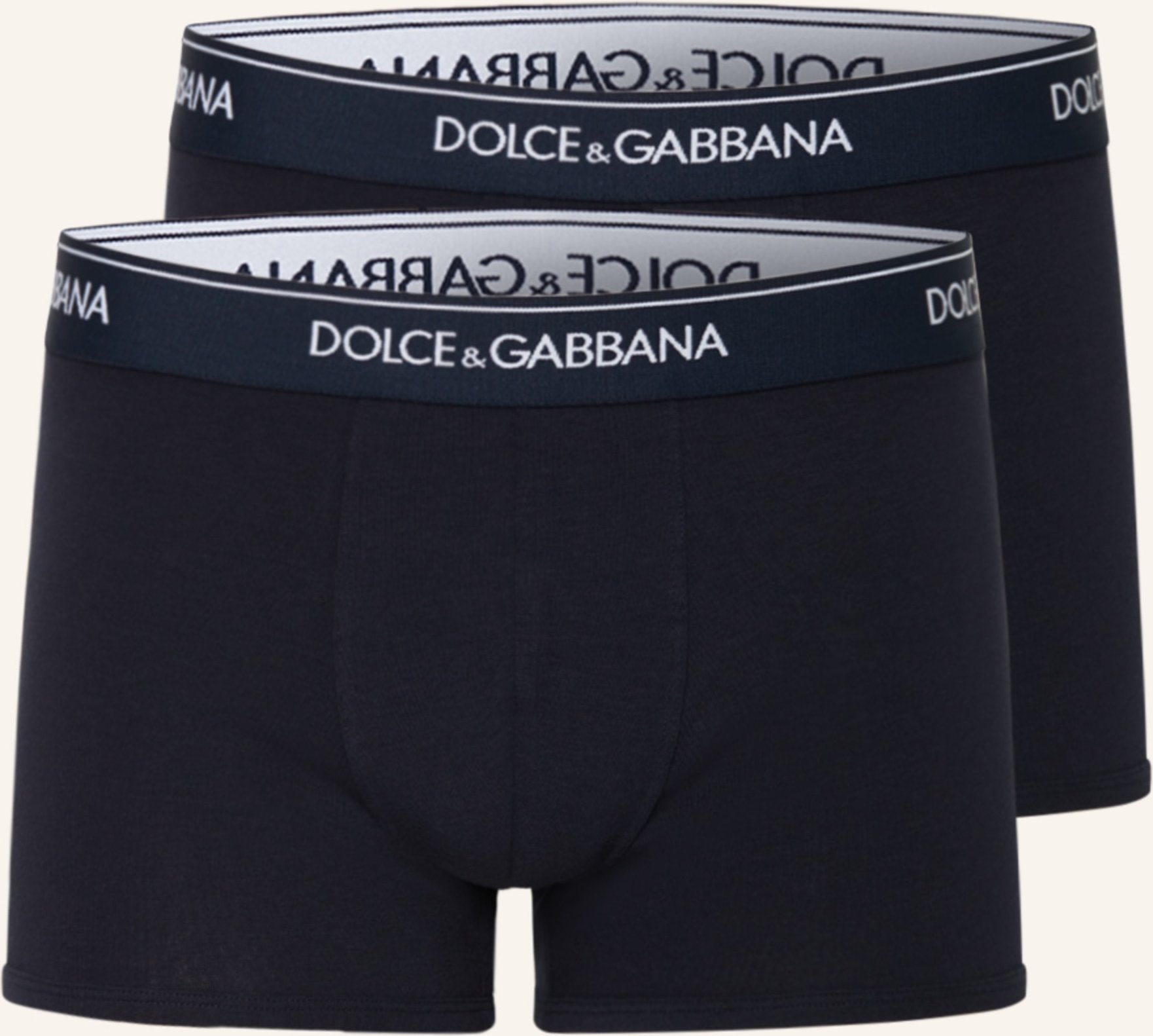 Dolce & Gabbana 2er-Pack Boxershorts blau