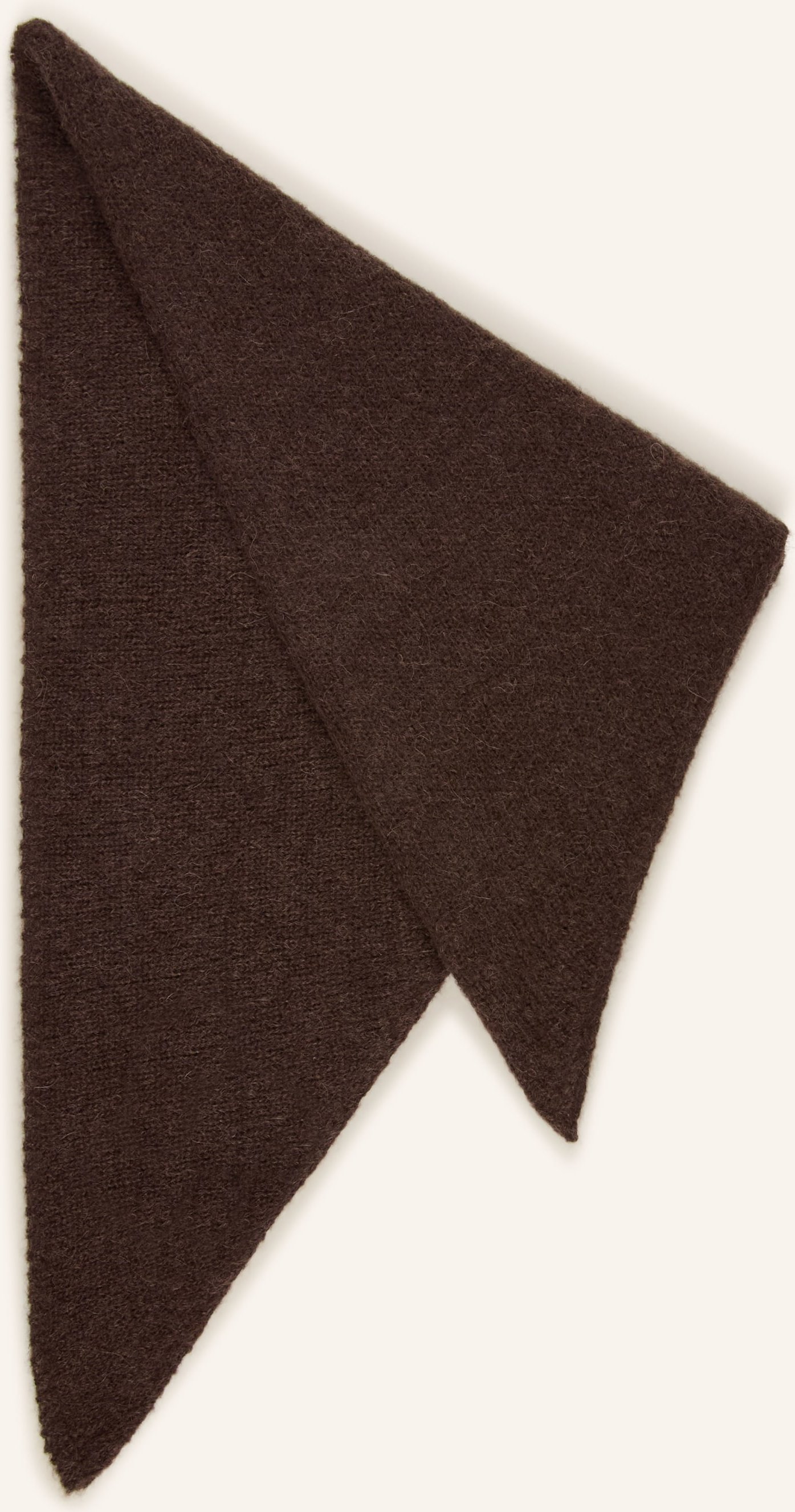 By Aylin Koenig Dreieckstuch Kasper Aus Alpaka braun