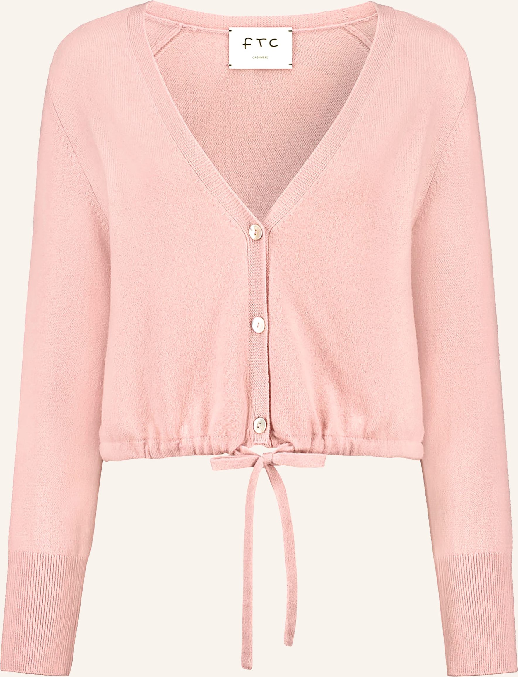Ftc Cashmere Strickjacke Aus Cashmere rosa