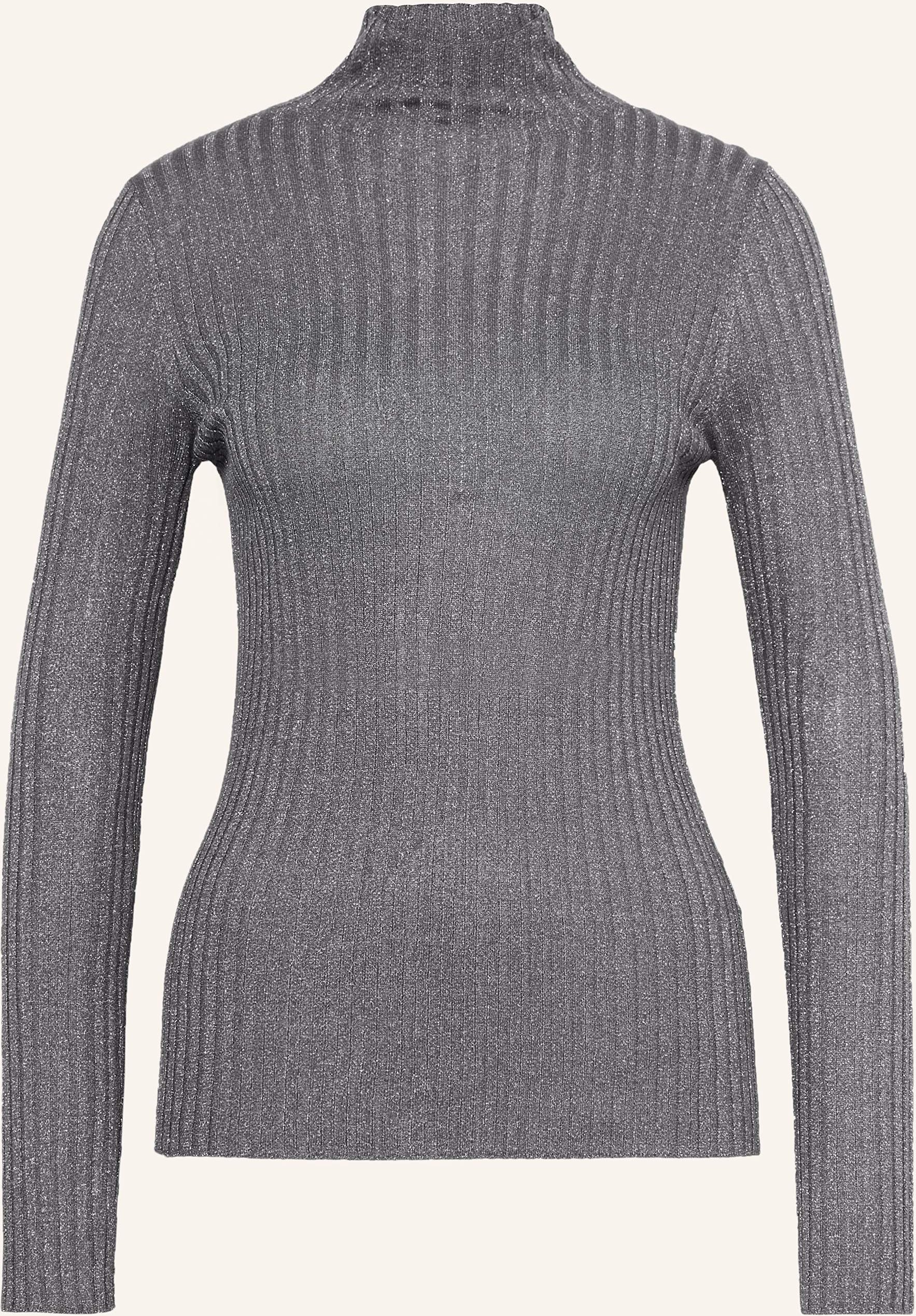 Thumbnail - Liu Jo Pullover Mit Glitzergarn silber