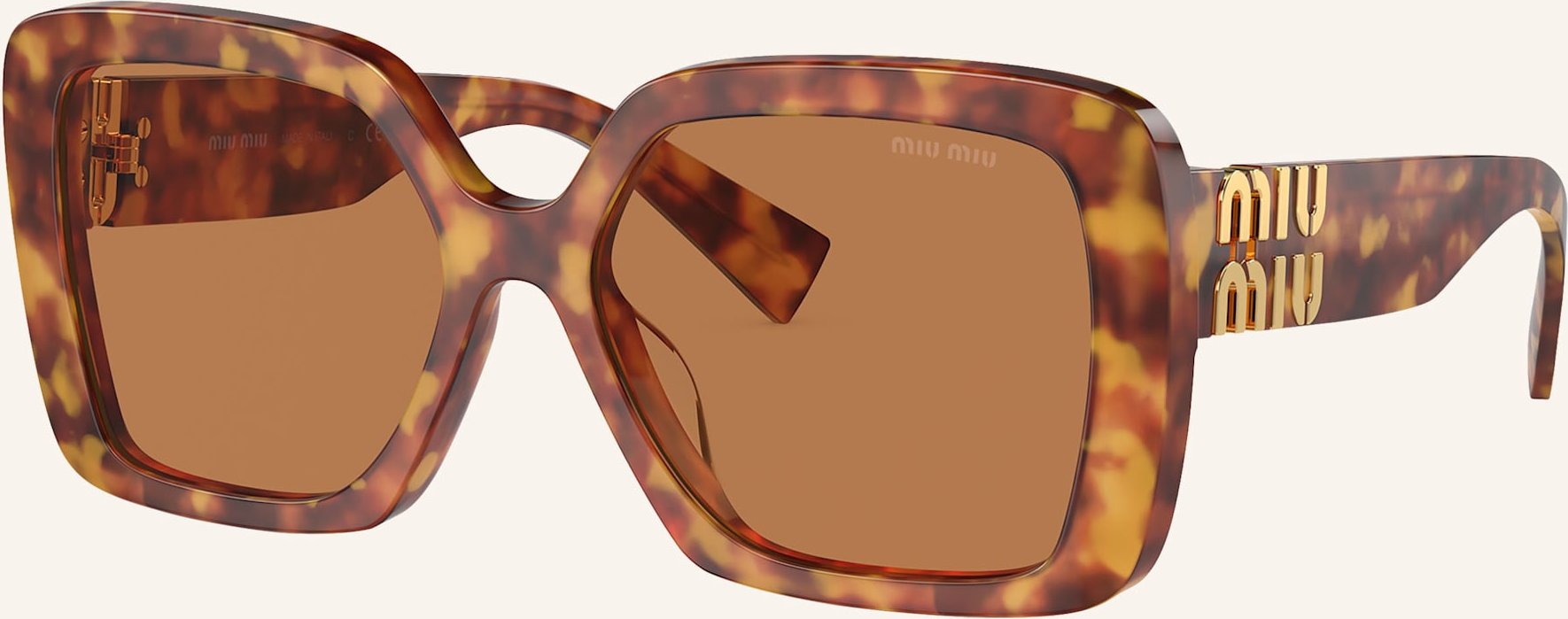 Miu Miu Sonnenbrille 10ys braun