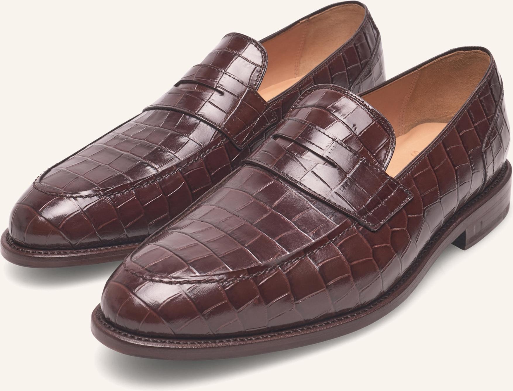 Henry Stevens Loafer Marshall Pl braun