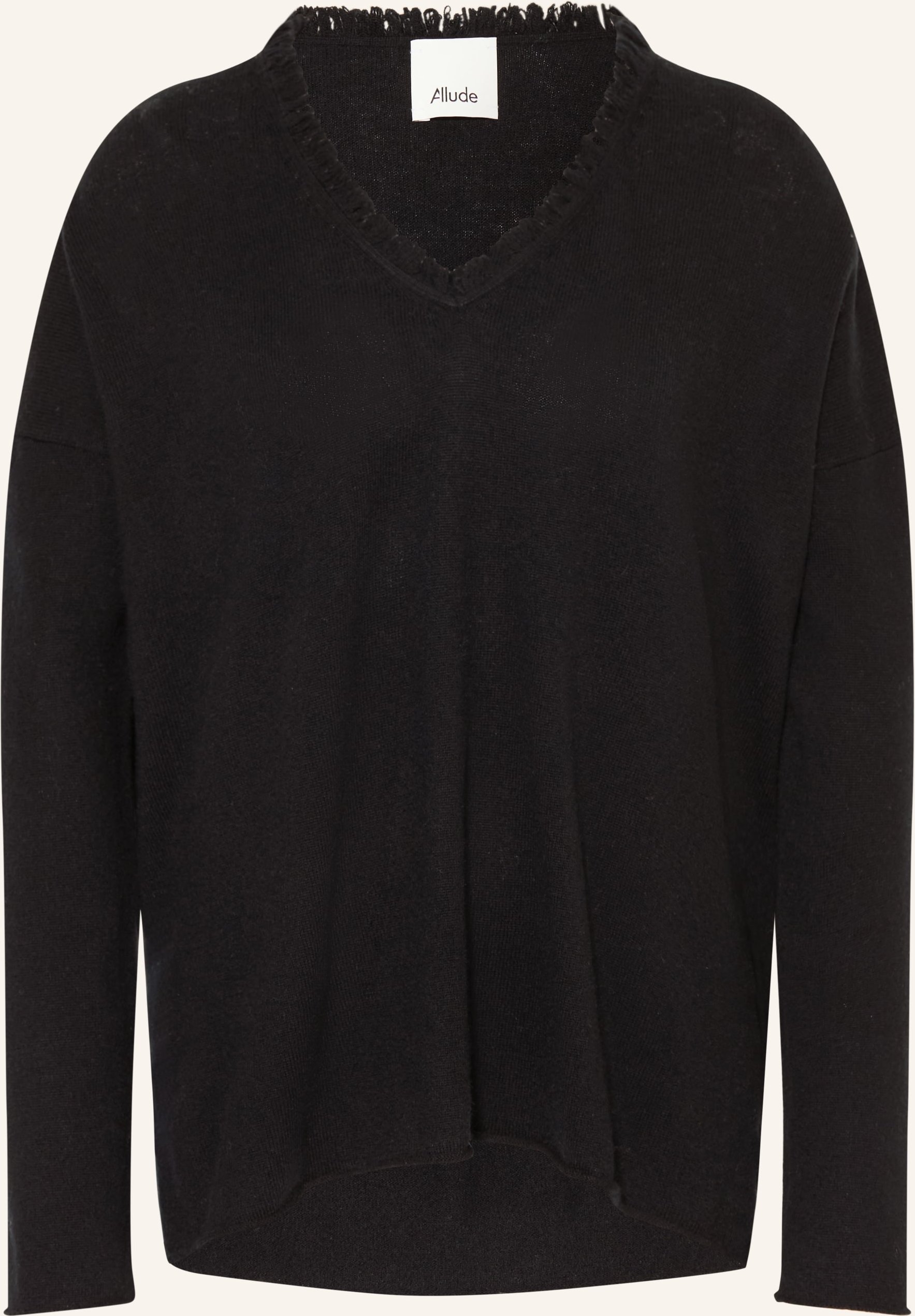 Allude Pullover Mit Cashmere schwarz