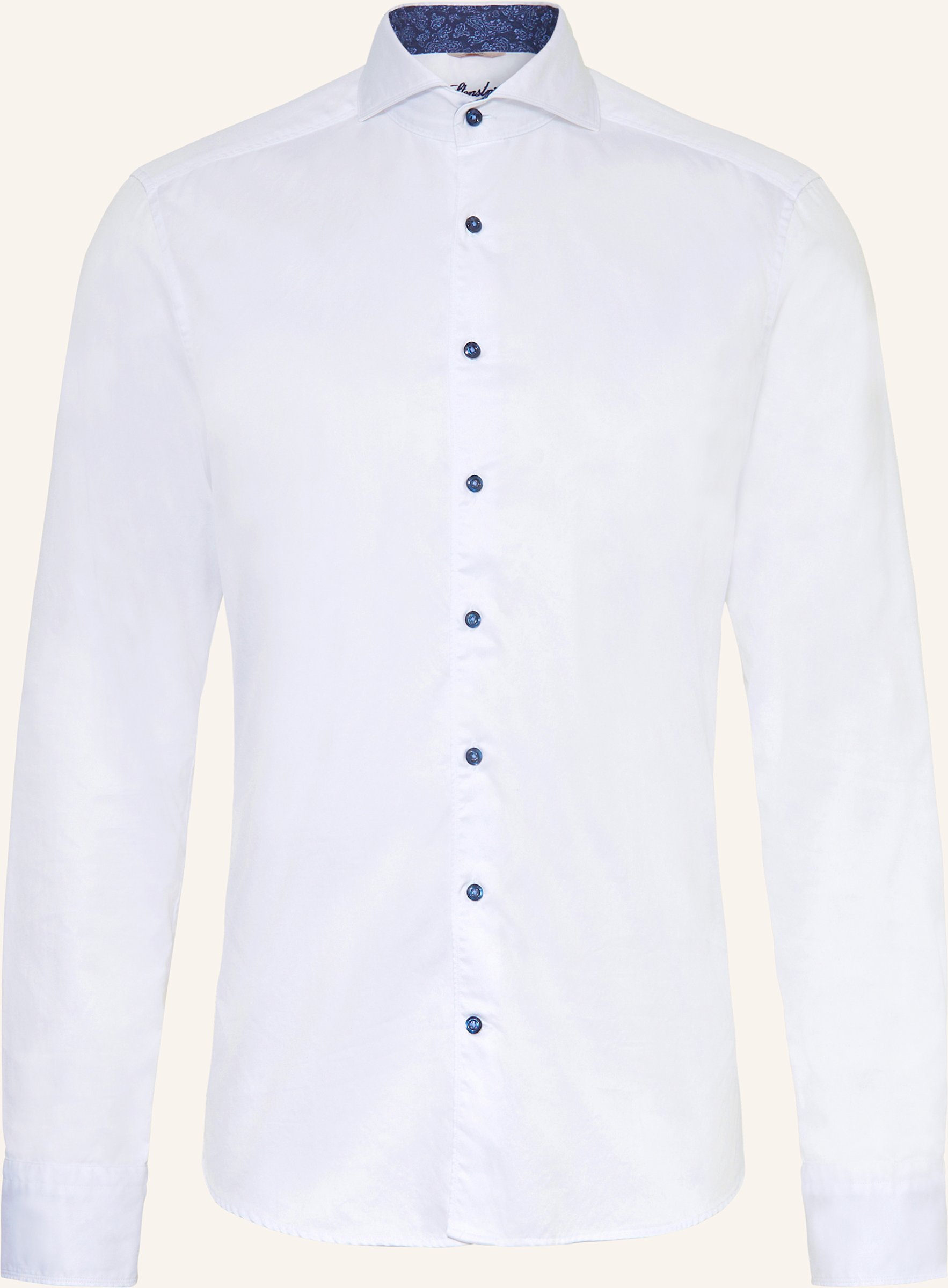 Stenströms Hemd Slimline Fit weiss