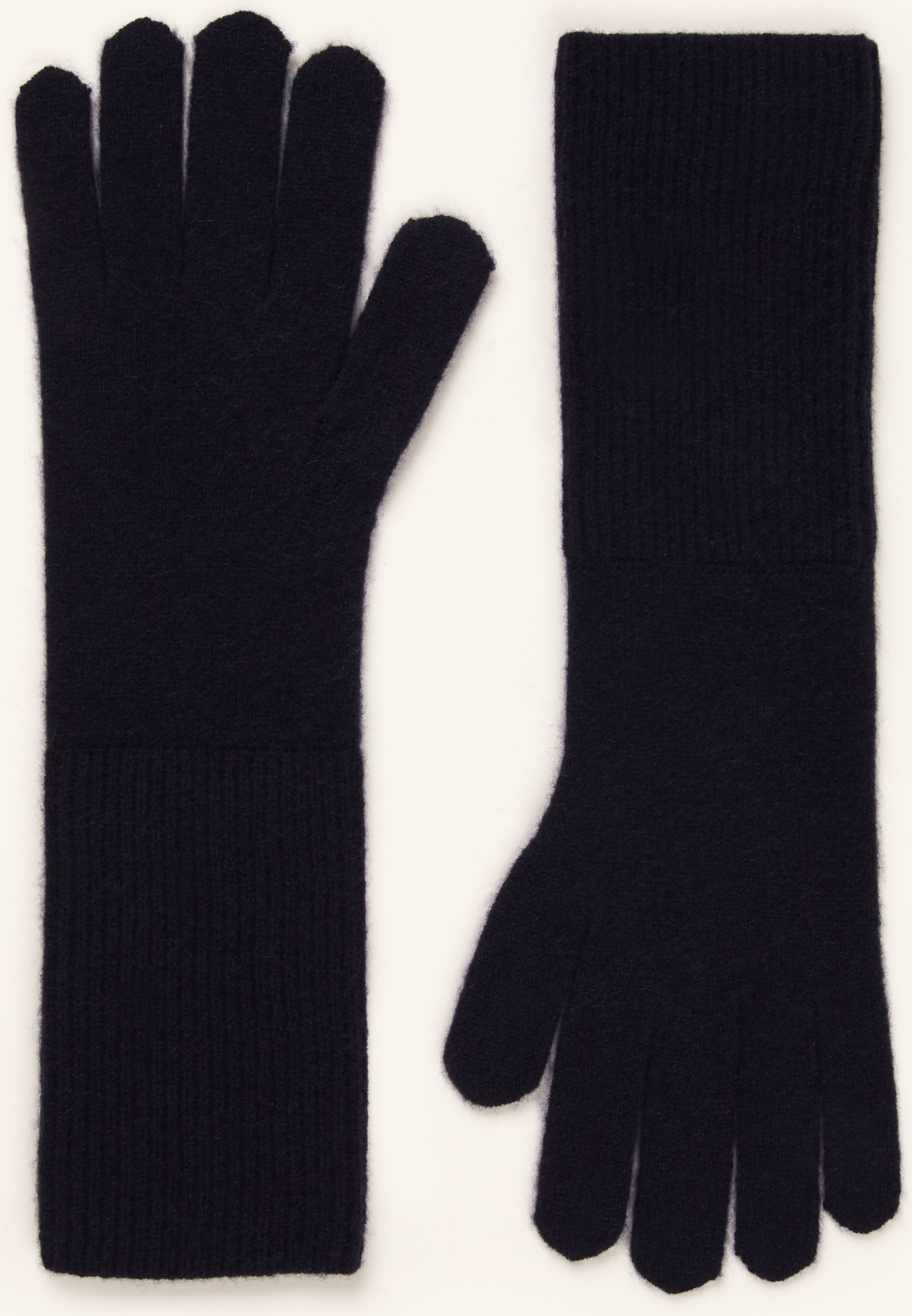 Darling Harbour Handschuhe Aus Cashmere blau
