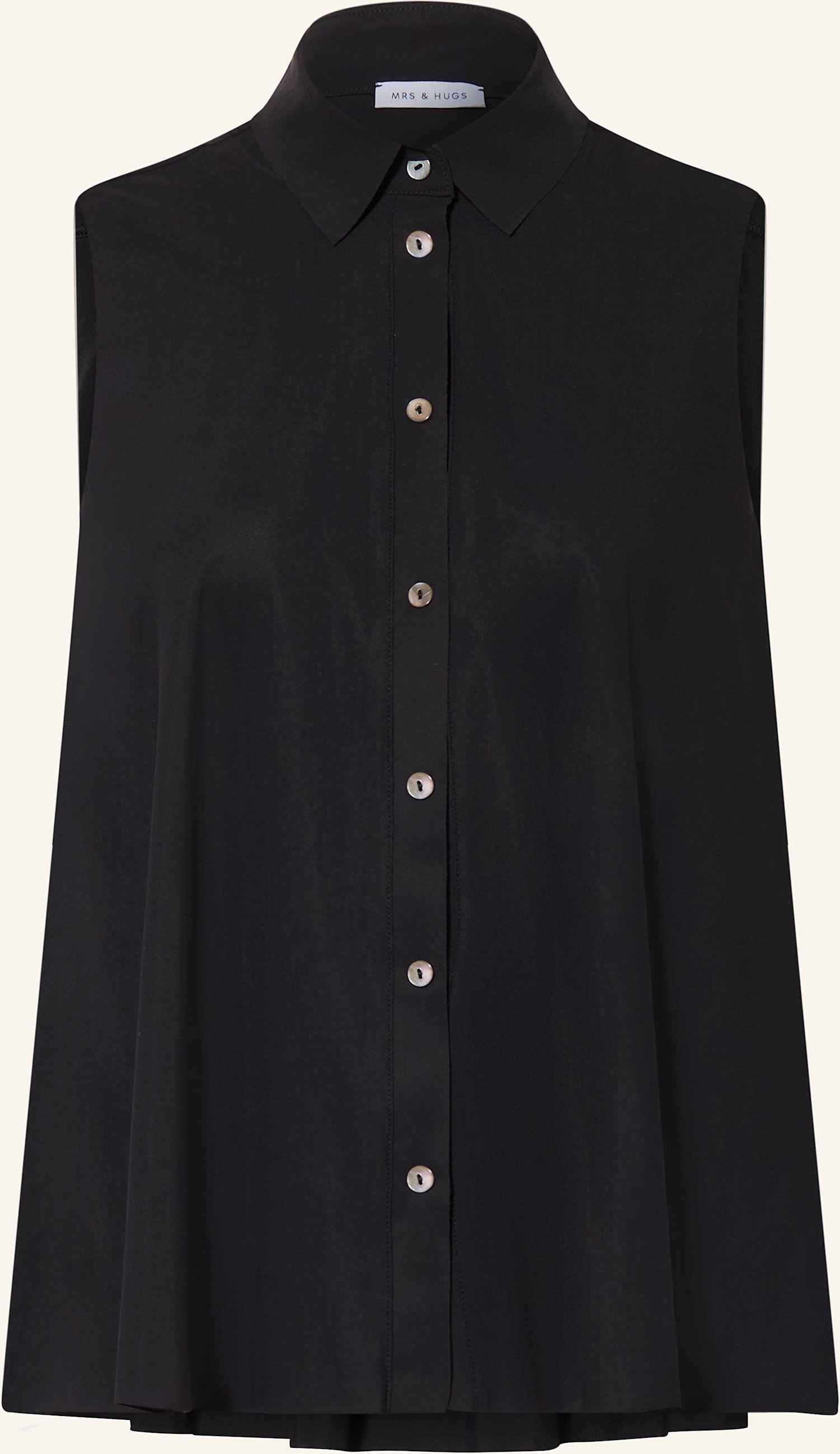 Mrs & Hugs Blusentop schwarz