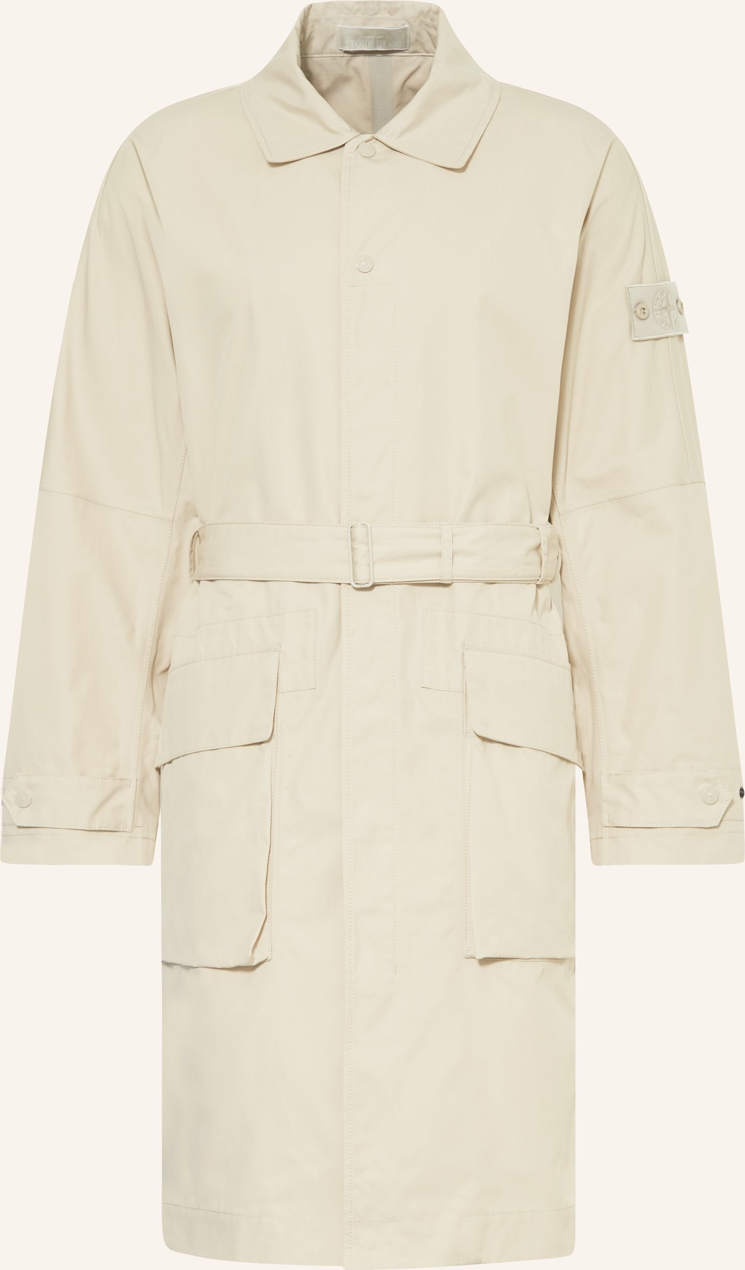 Stone Island Trenchcoat Ghost beige