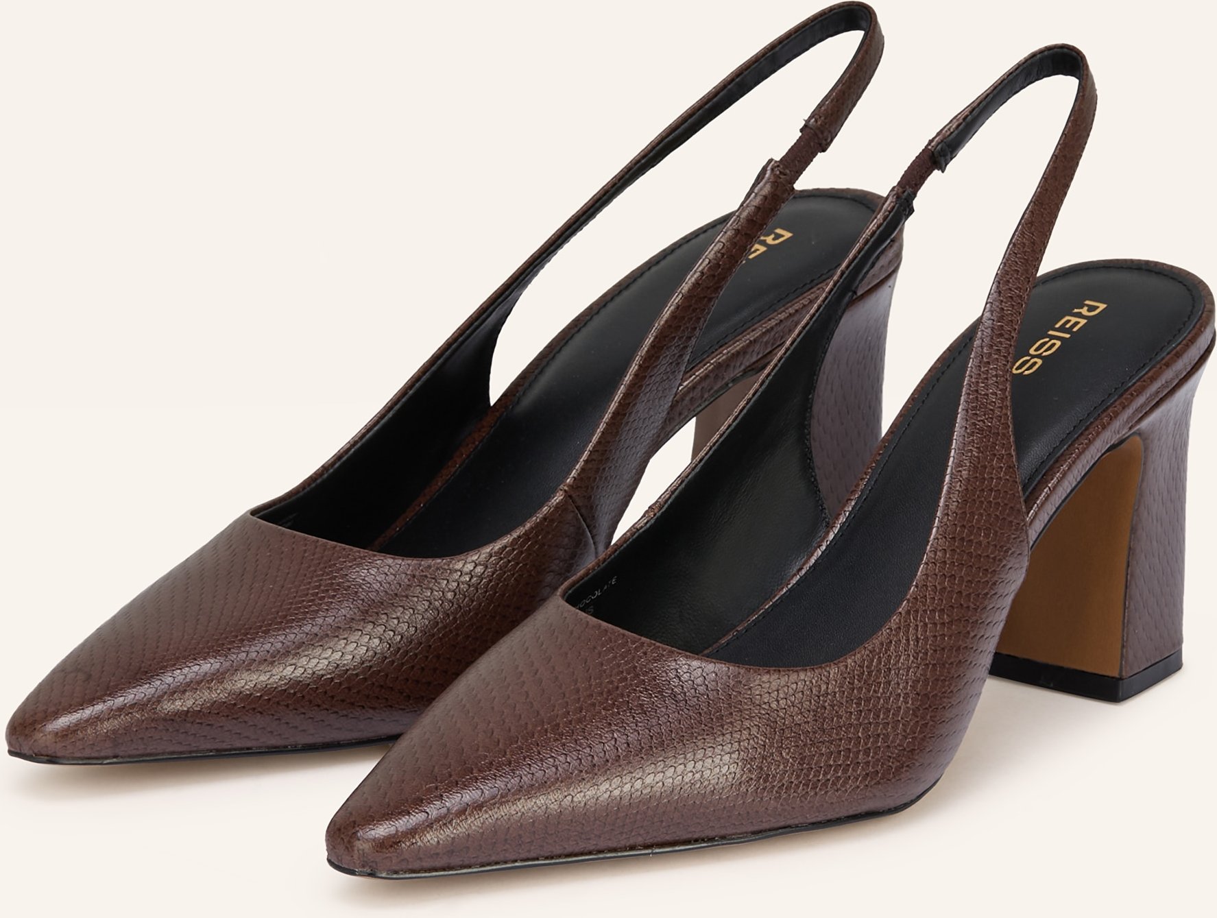 Reiss Slingpumps Lorena braun