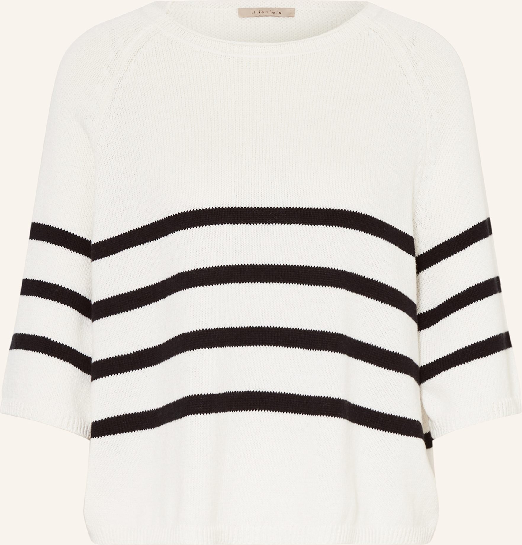 Lilienfels Pullover Mit 3/4-Arm weiss