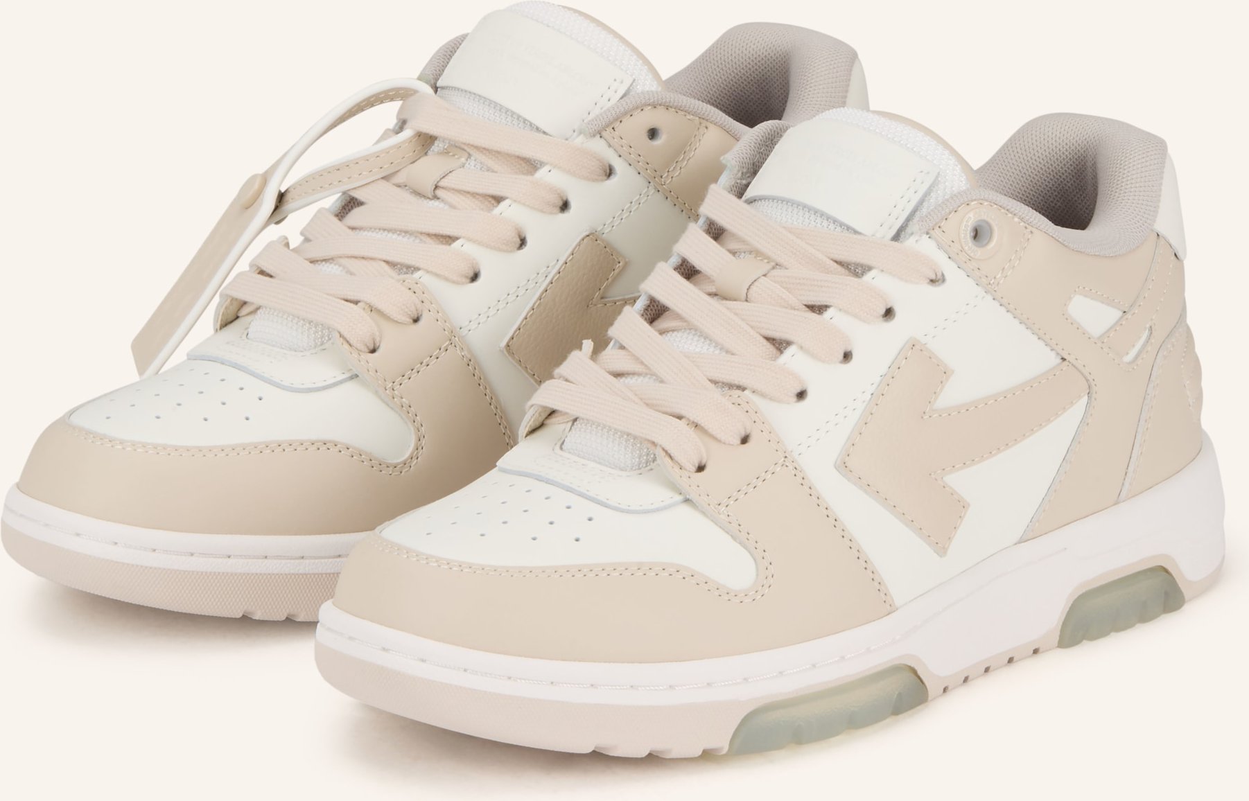 Off-White Sneaker Out Of Office beige