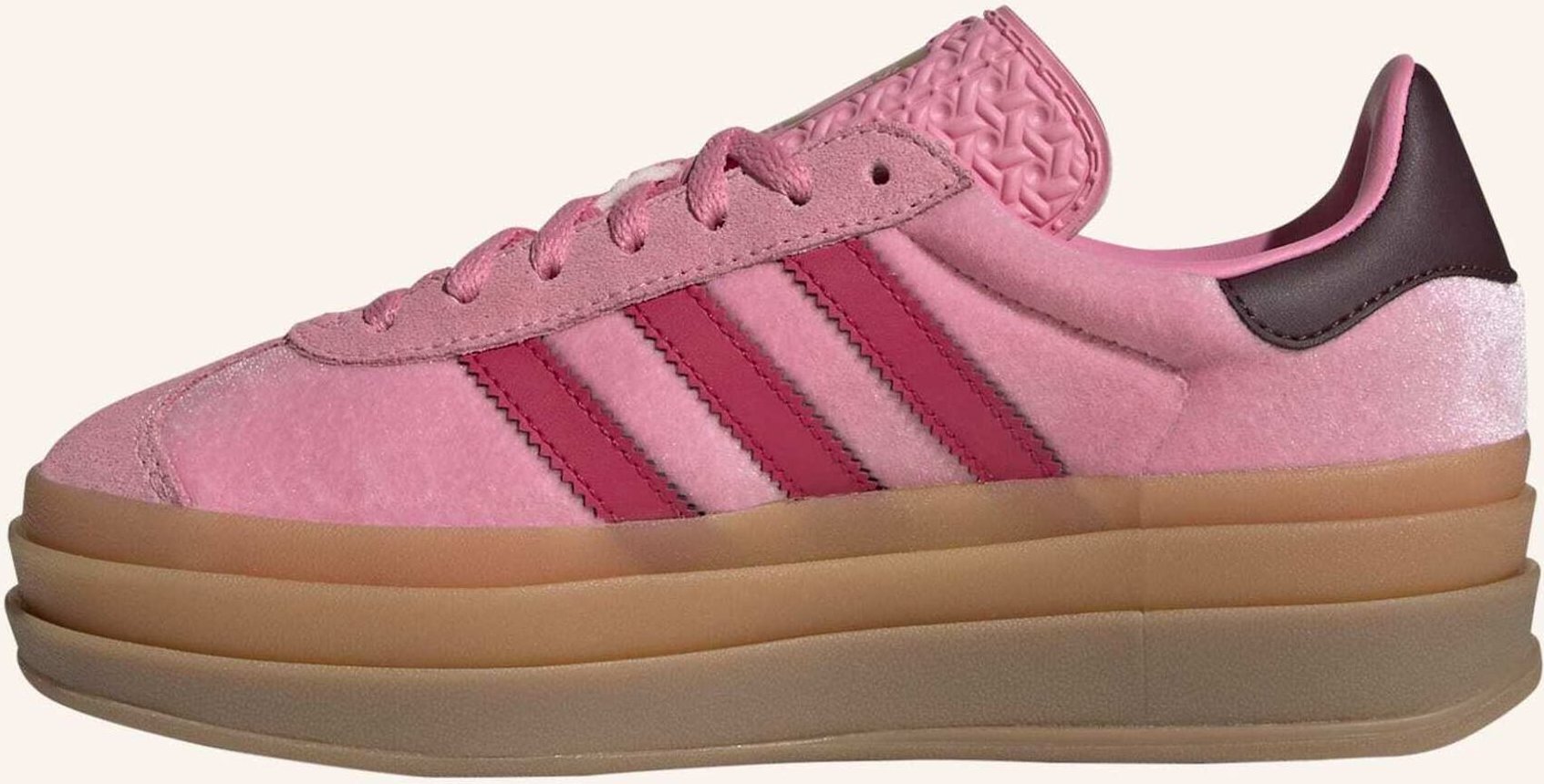 Thumbnail - Adidas Originals Gazelle Bold Schuh pink