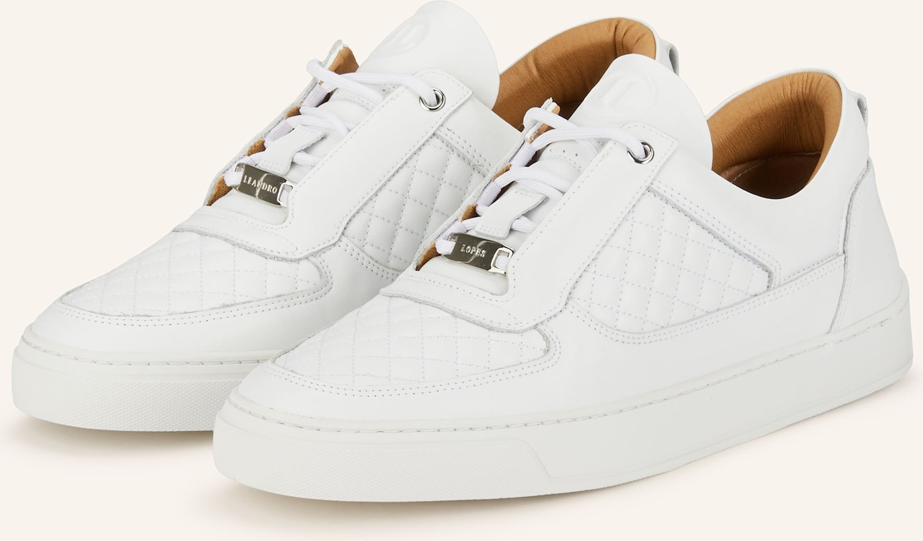 Thumbnail - Leandro Lopes Sneaker Faisca weiss