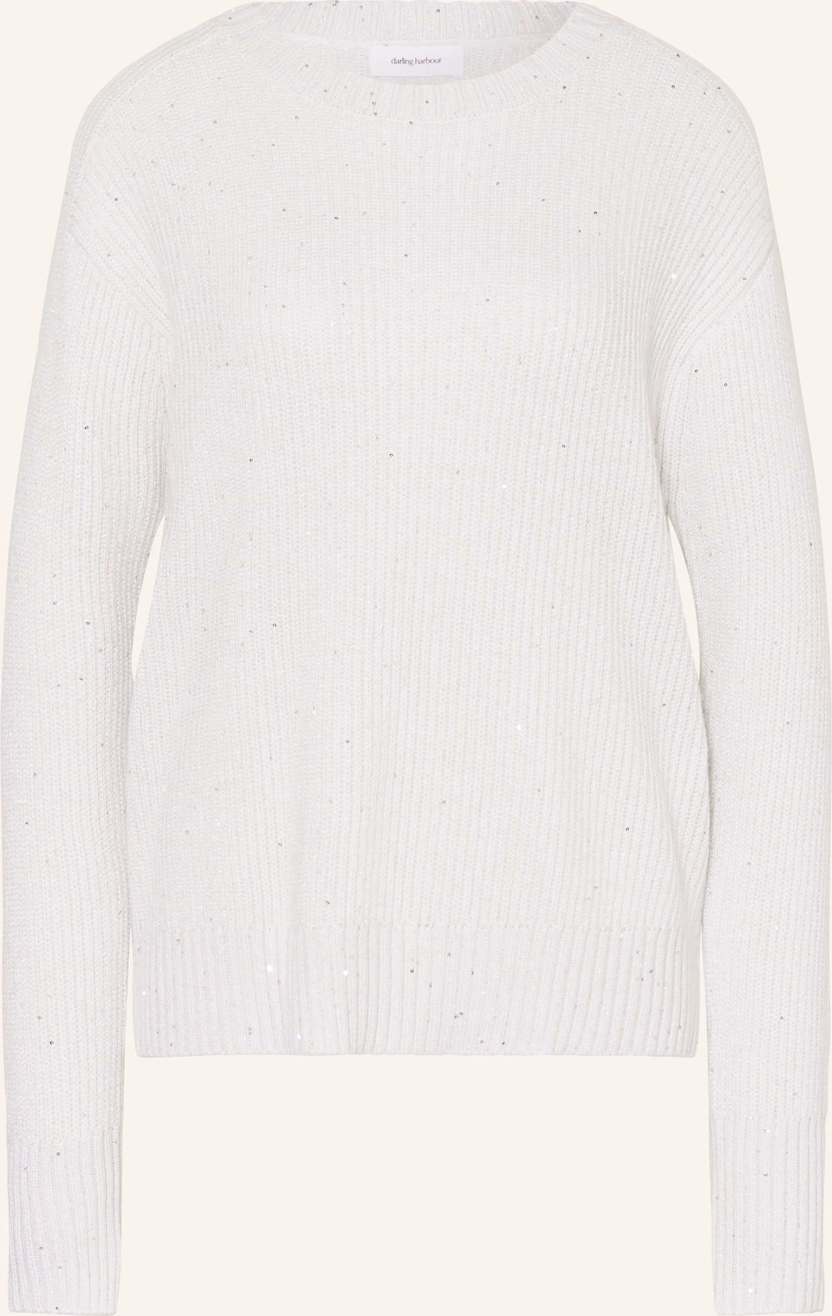 Thumbnail - Darling Harbour Pullover Mit Pailletten weiss
