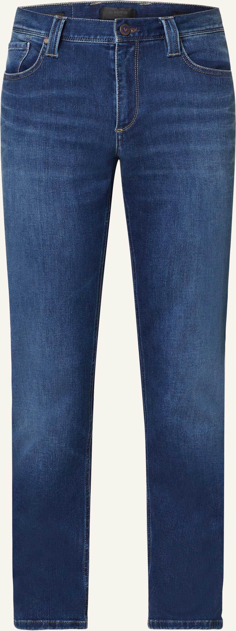 Alberto Jeans Pipe Regular Fit blau