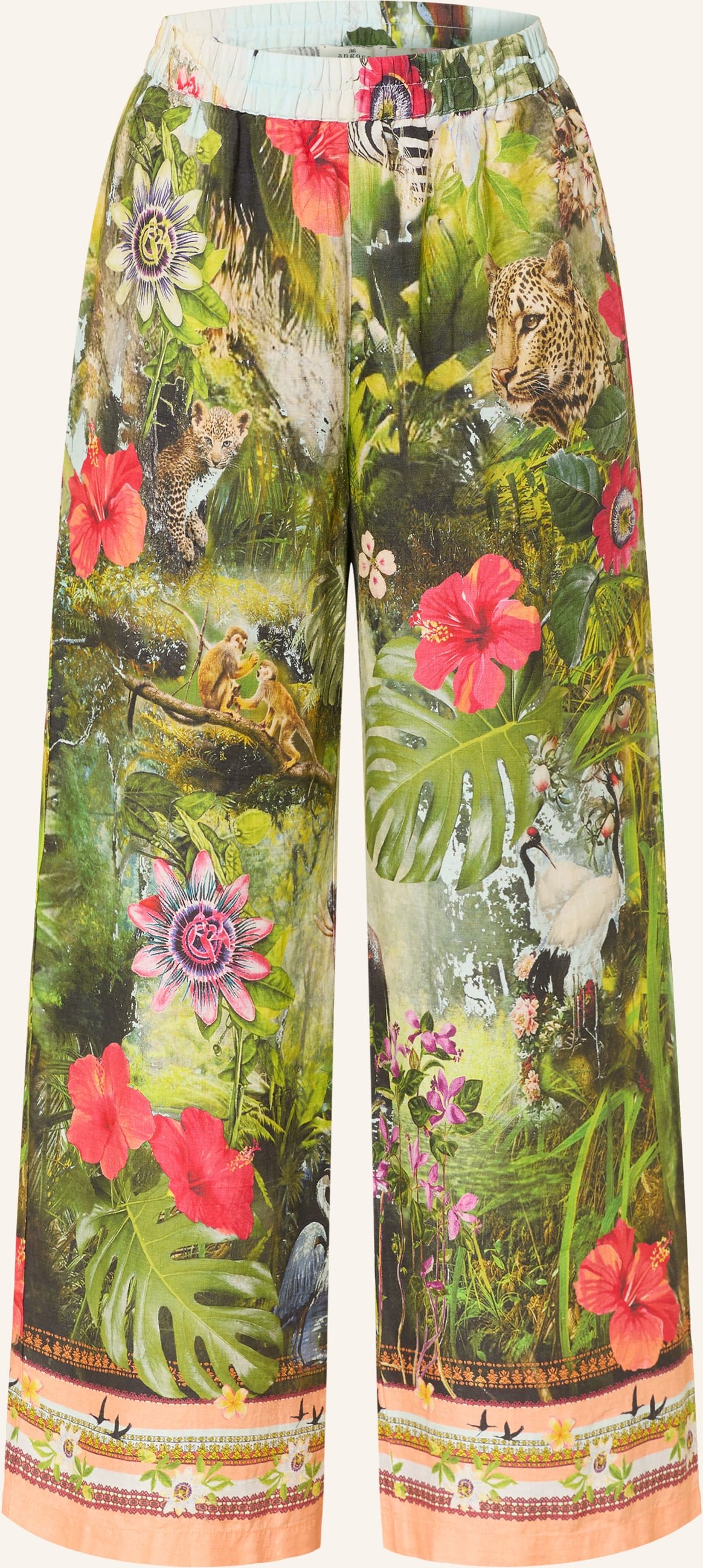 Angoor Leinenhose blau