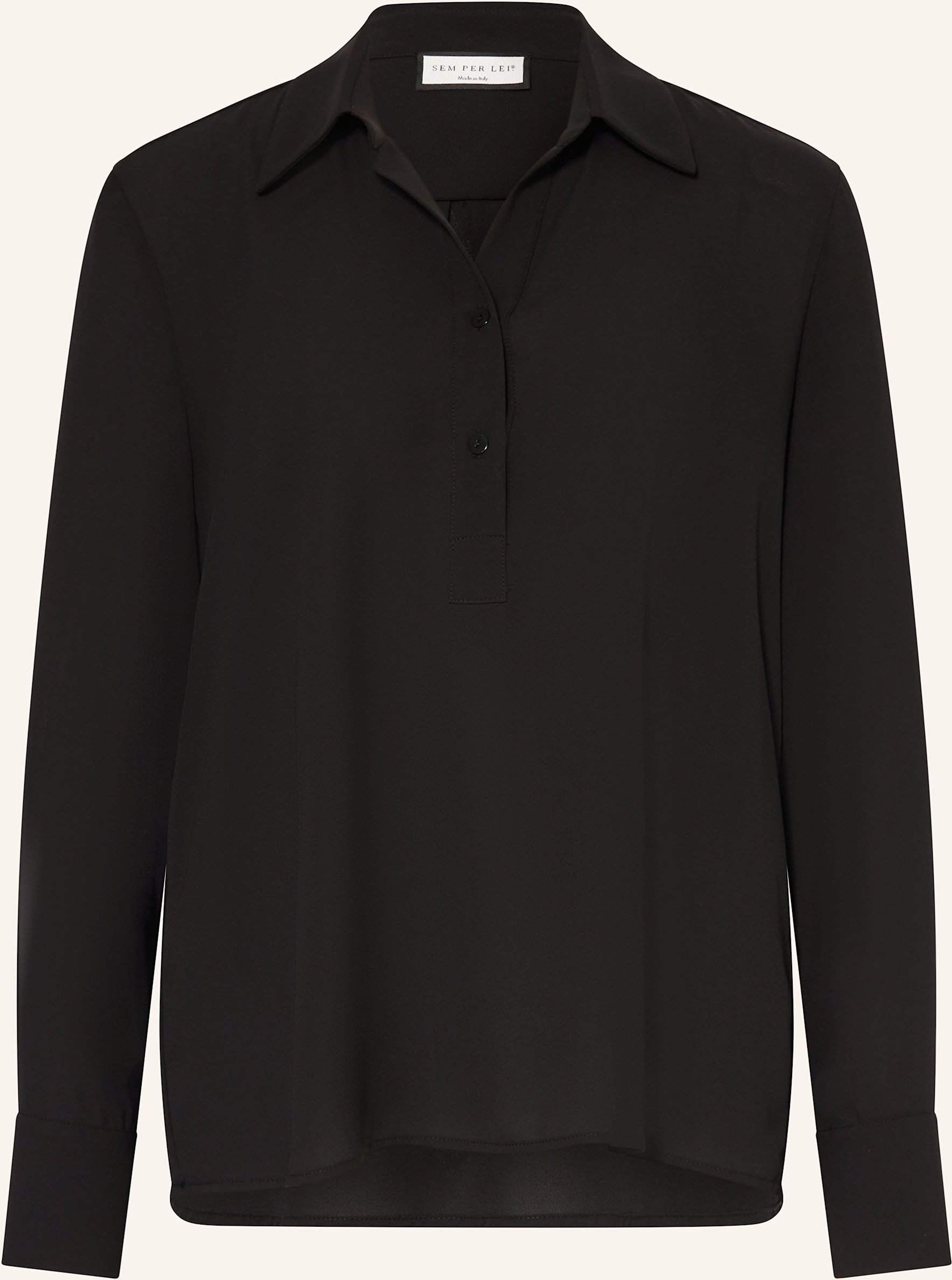 Sem Per Lei Blusenshirt schwarz