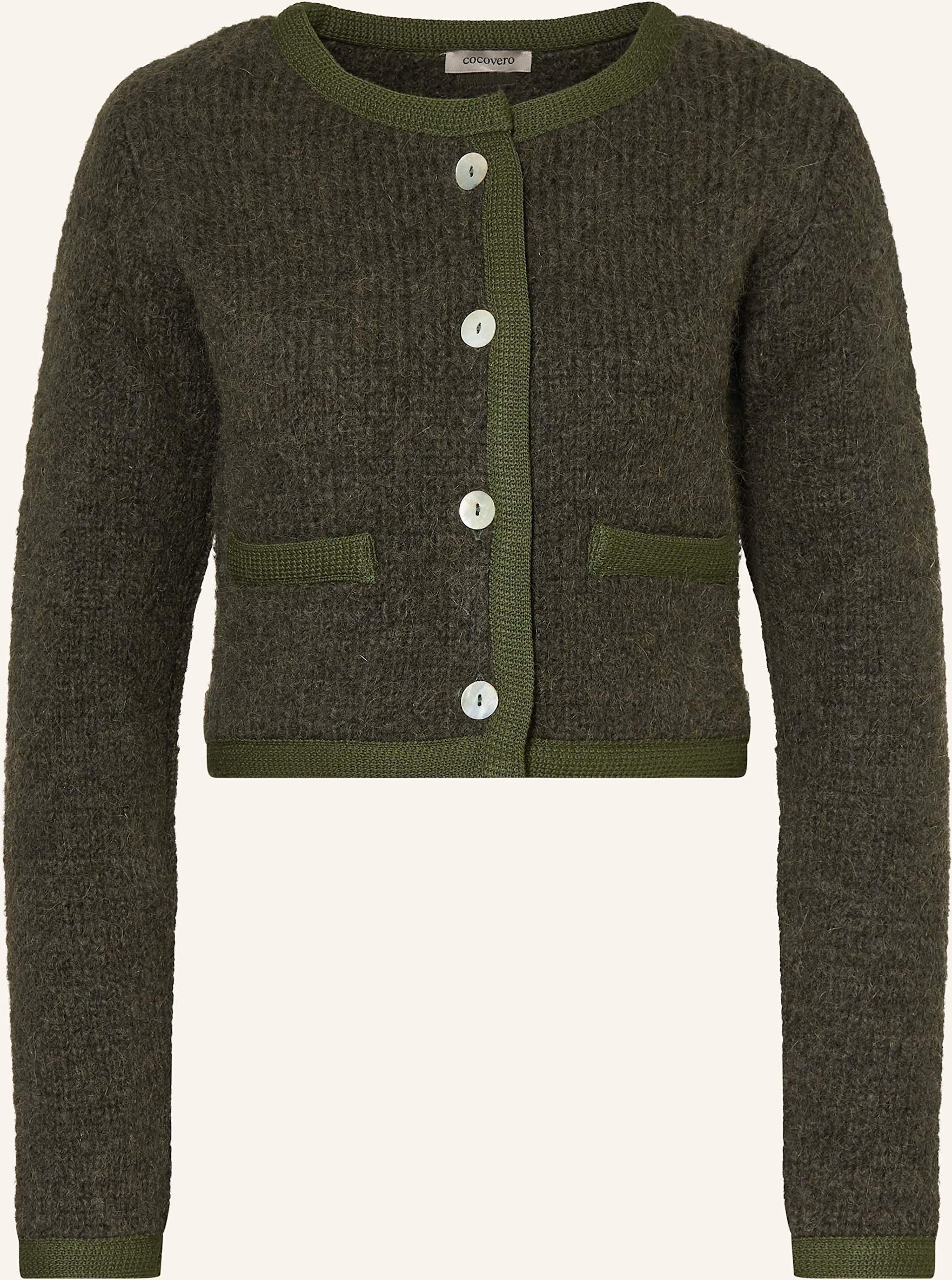 Cocovero Strickjacke Mora gruen