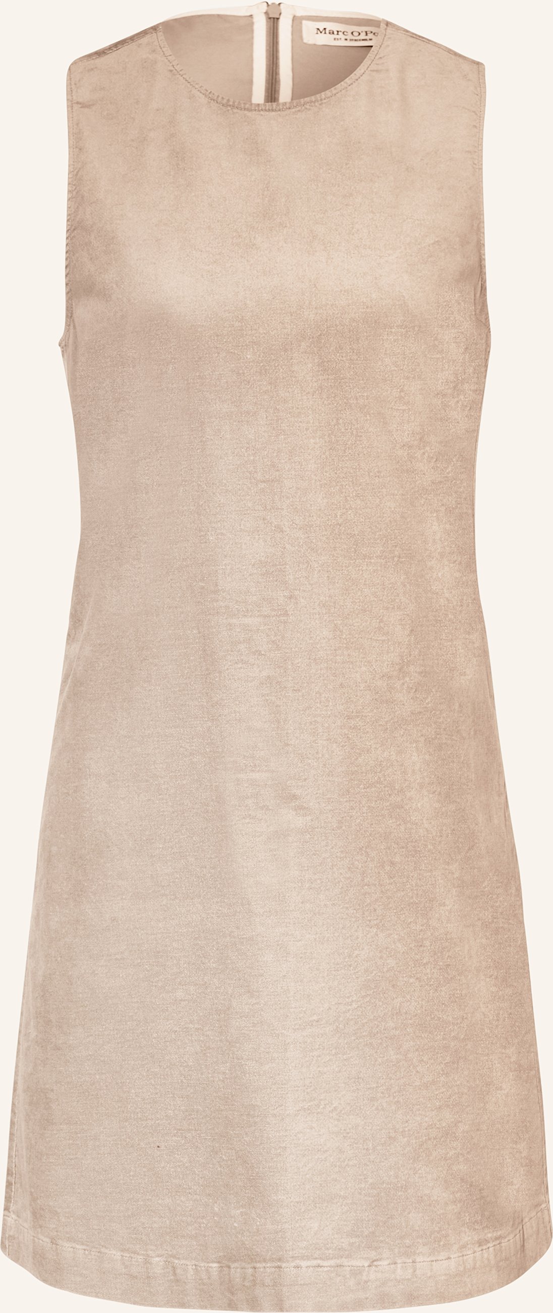 Marc O'polo Samtkleid beige
