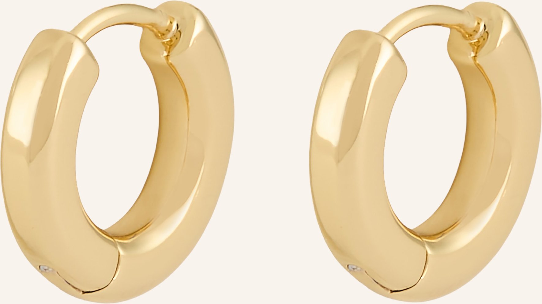 Lulu Copenhagen Creolen Buckle Large gold