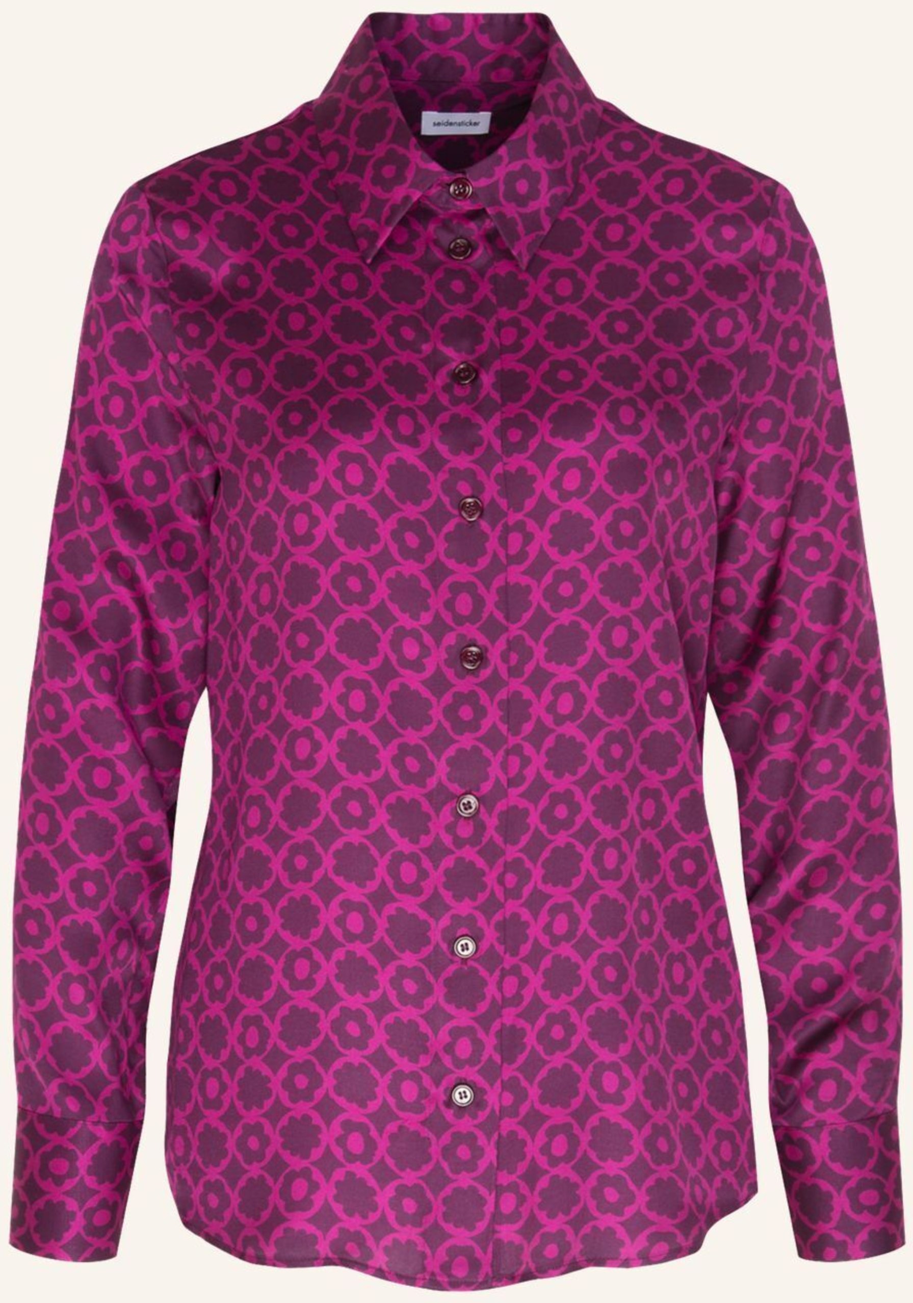 Seidensticker Hemdbluse lila