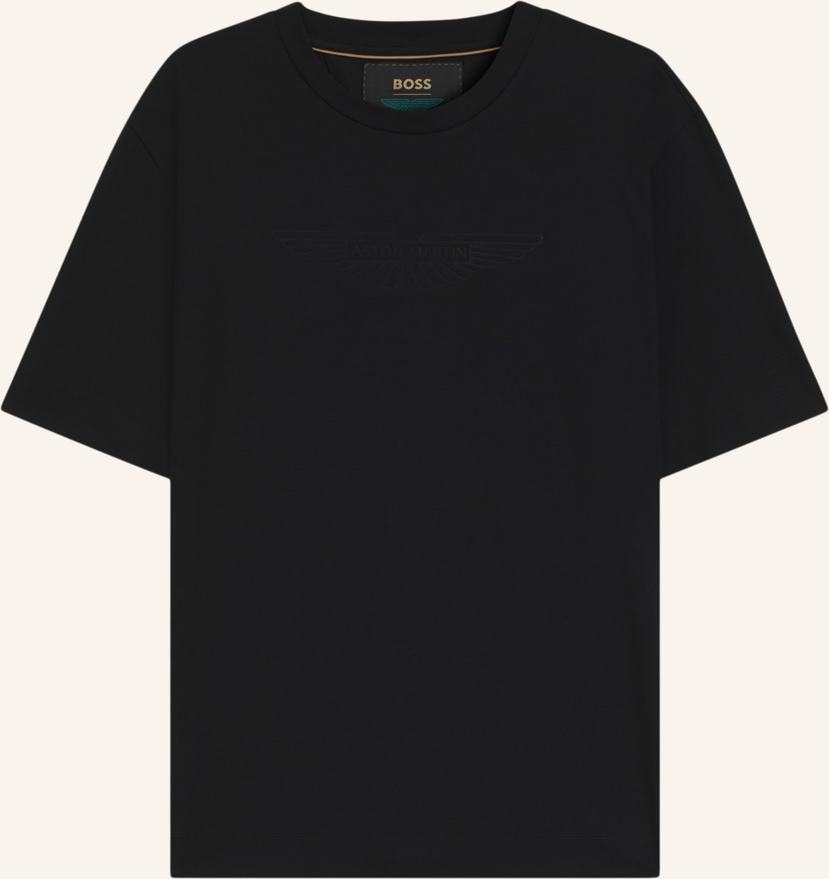 Boss T-Shirt L-Max_Am-254 Regular Fit schwarz