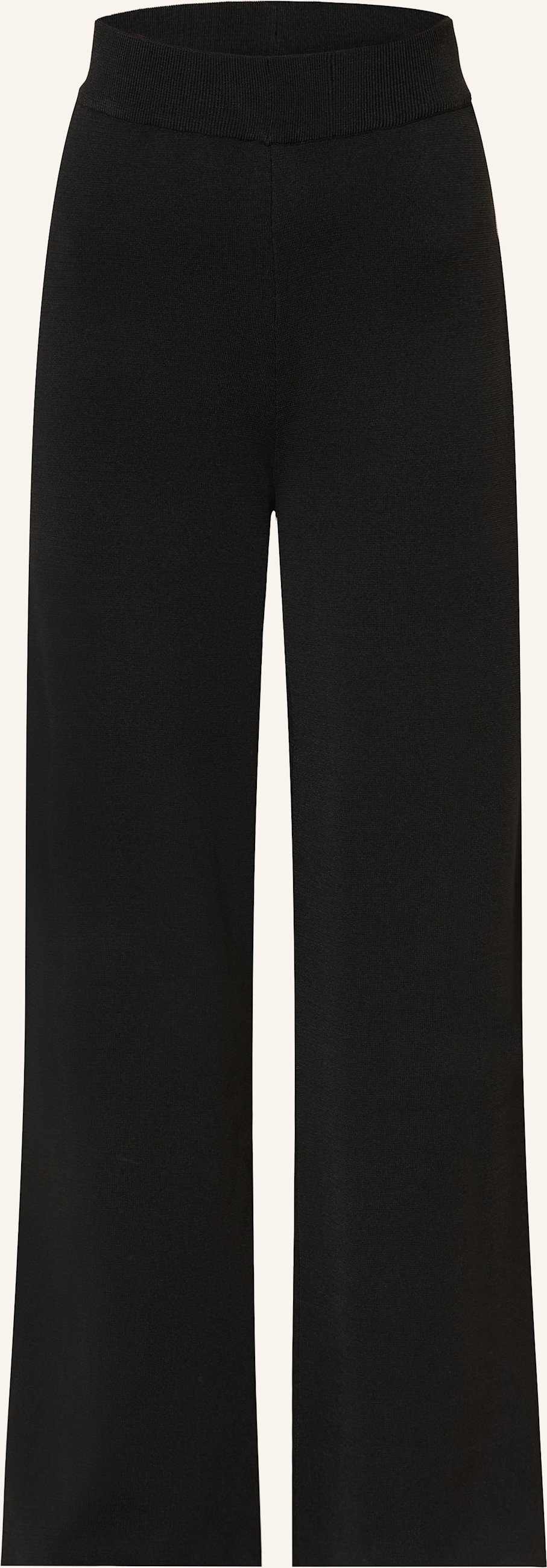 Mrs & Hugs Marlenehose schwarz