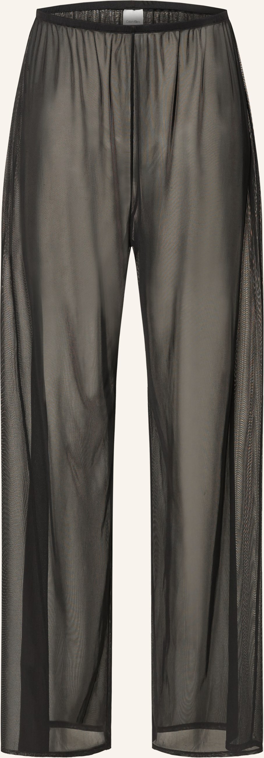 Calvin Klein Marlenehose Aus Mesh schwarz