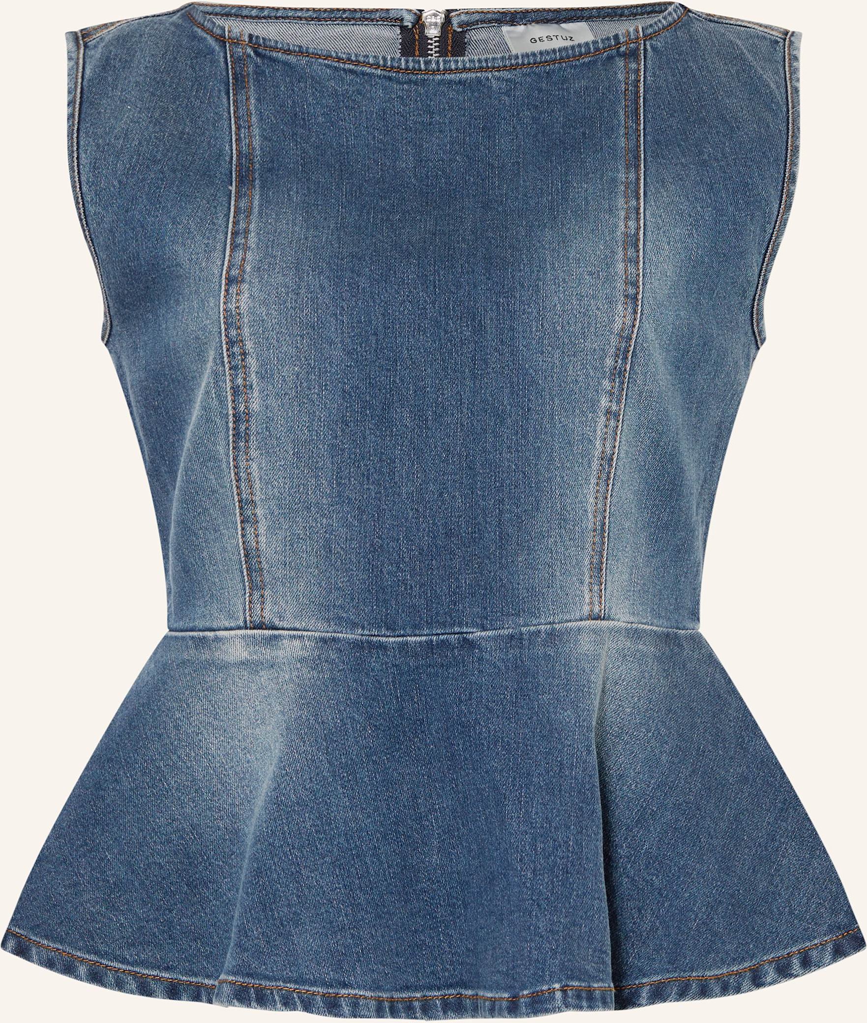 Gestuz Jeanstop Gzviva blau