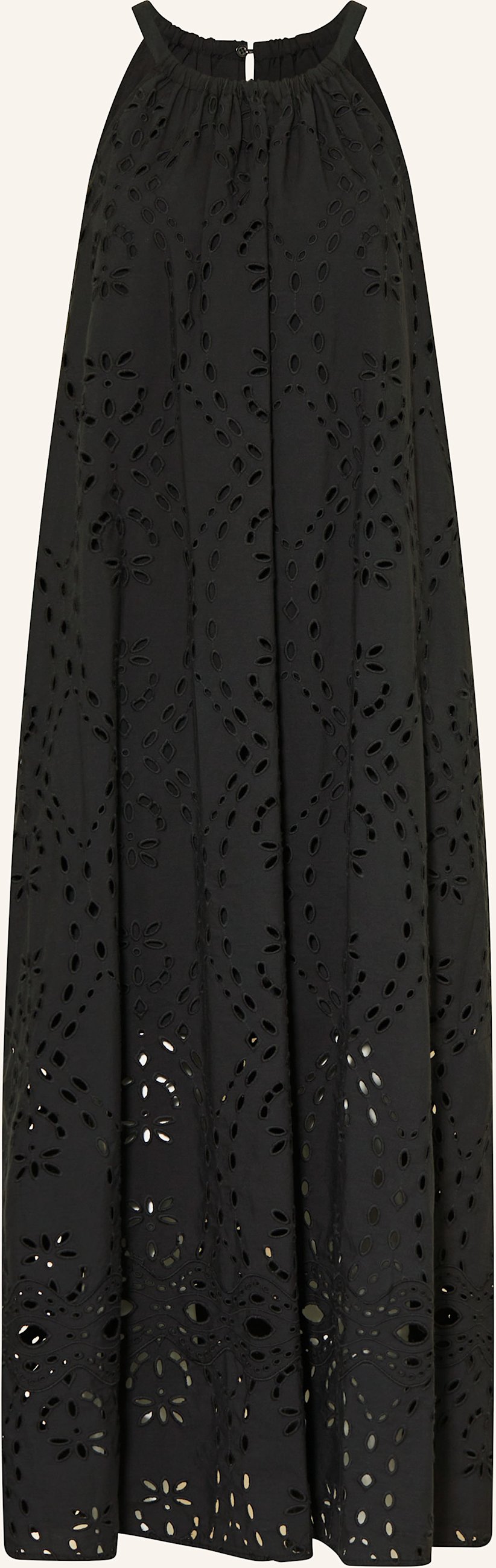 Thumbnail - Ba&Sh Kleid Bonie Aus Lochspitze schwarz