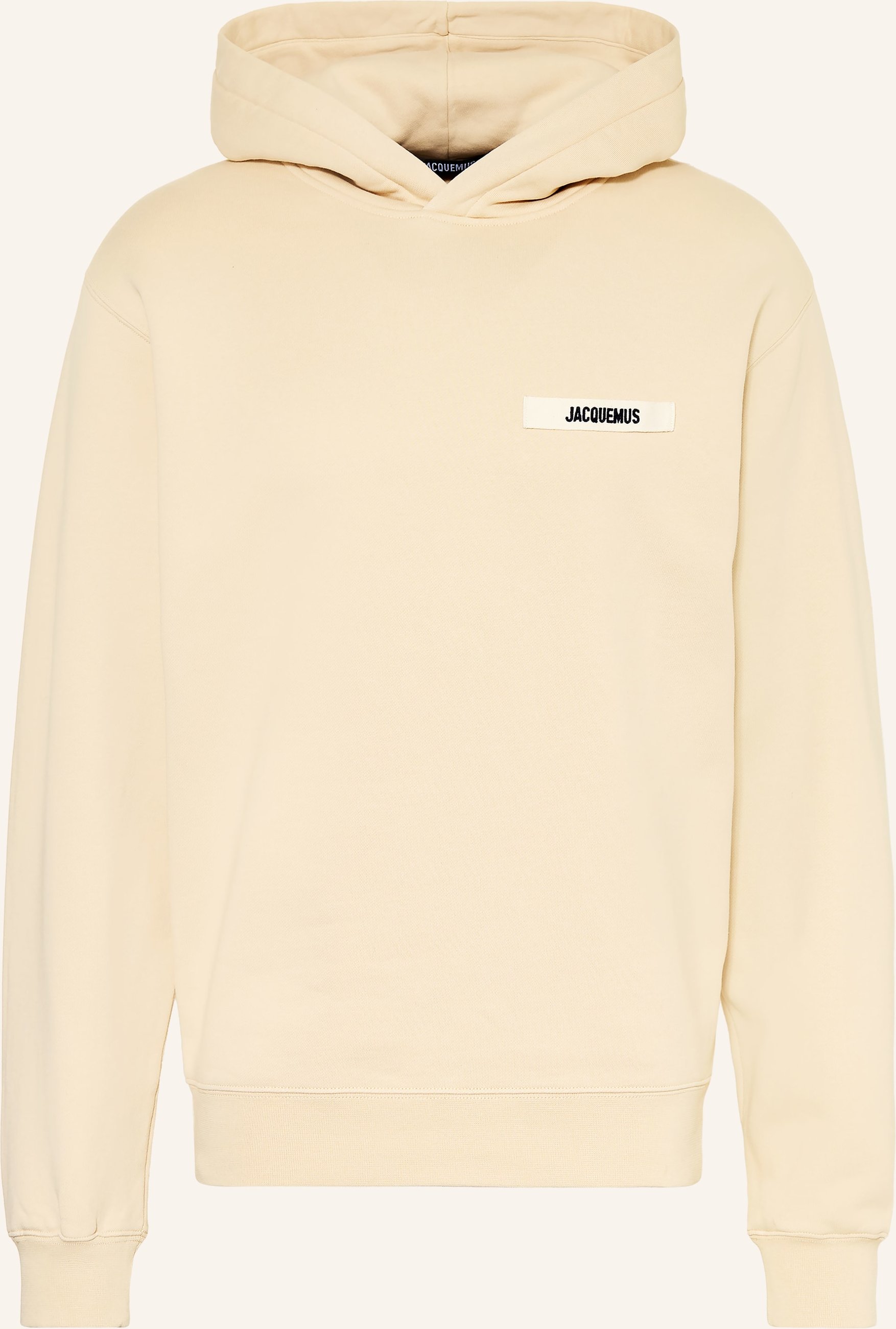 Jacquemus Hoodie Le Hoodie Gros Grain beige