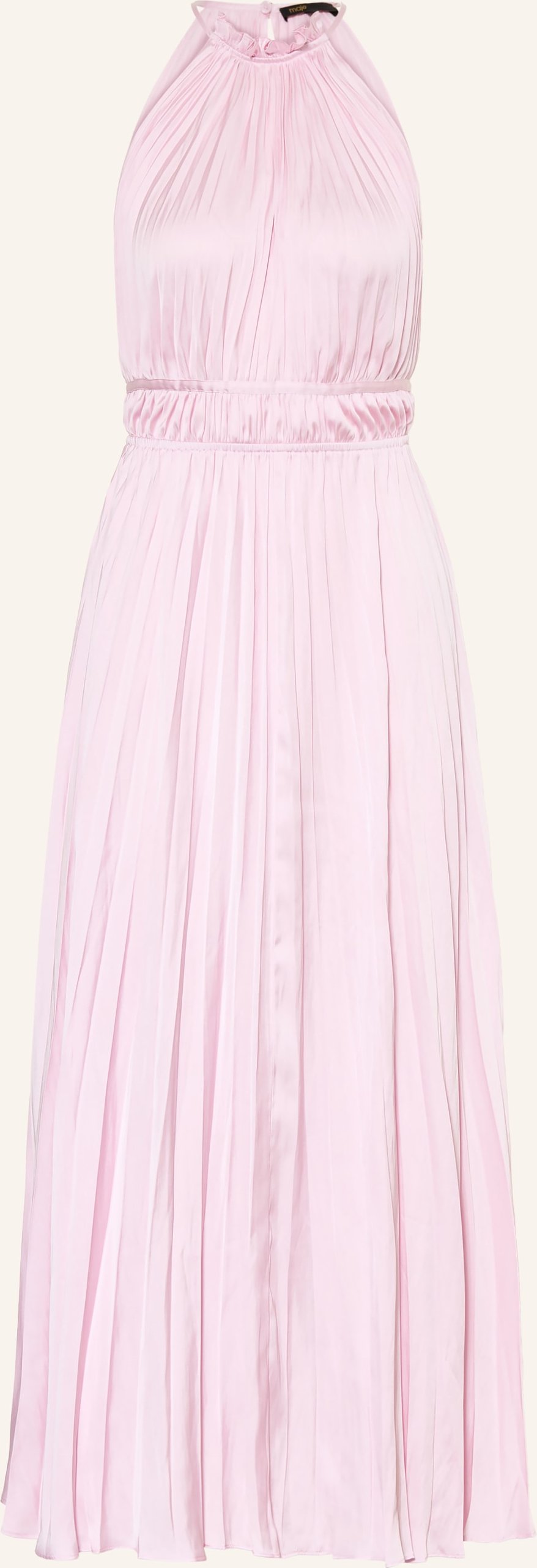 Maje Plisseekleid rosa