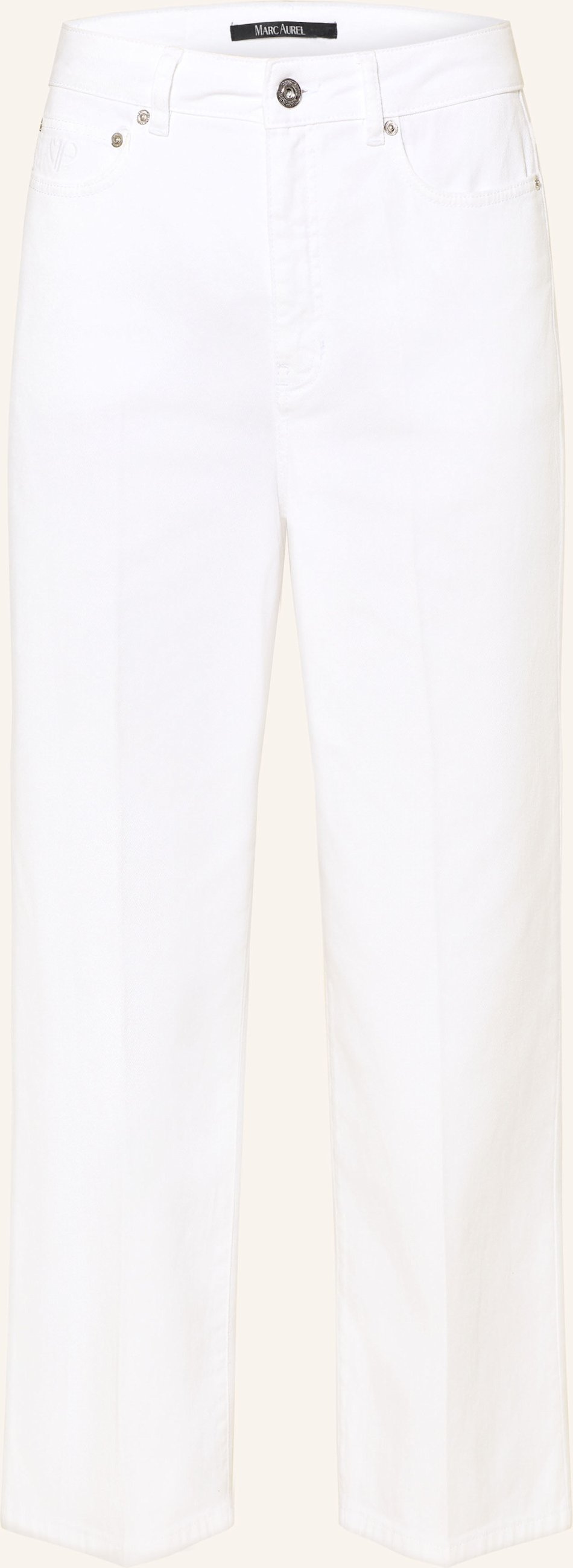 Marc Aurel Wide Leg Jeans weiss