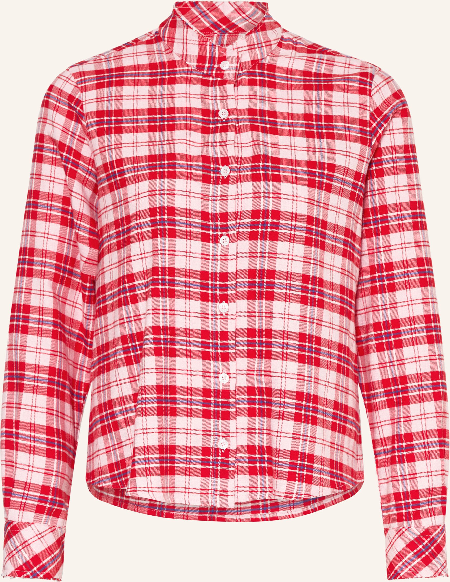 Rossana Diva Flanellbluse rot