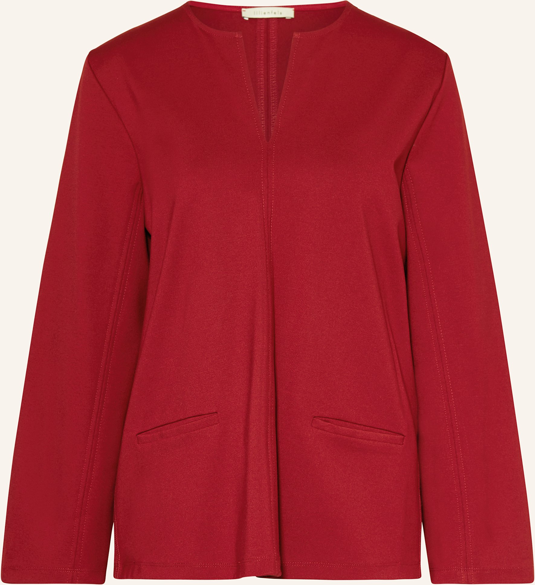 Lilienfels Blusenshirt Aus Jersey rot