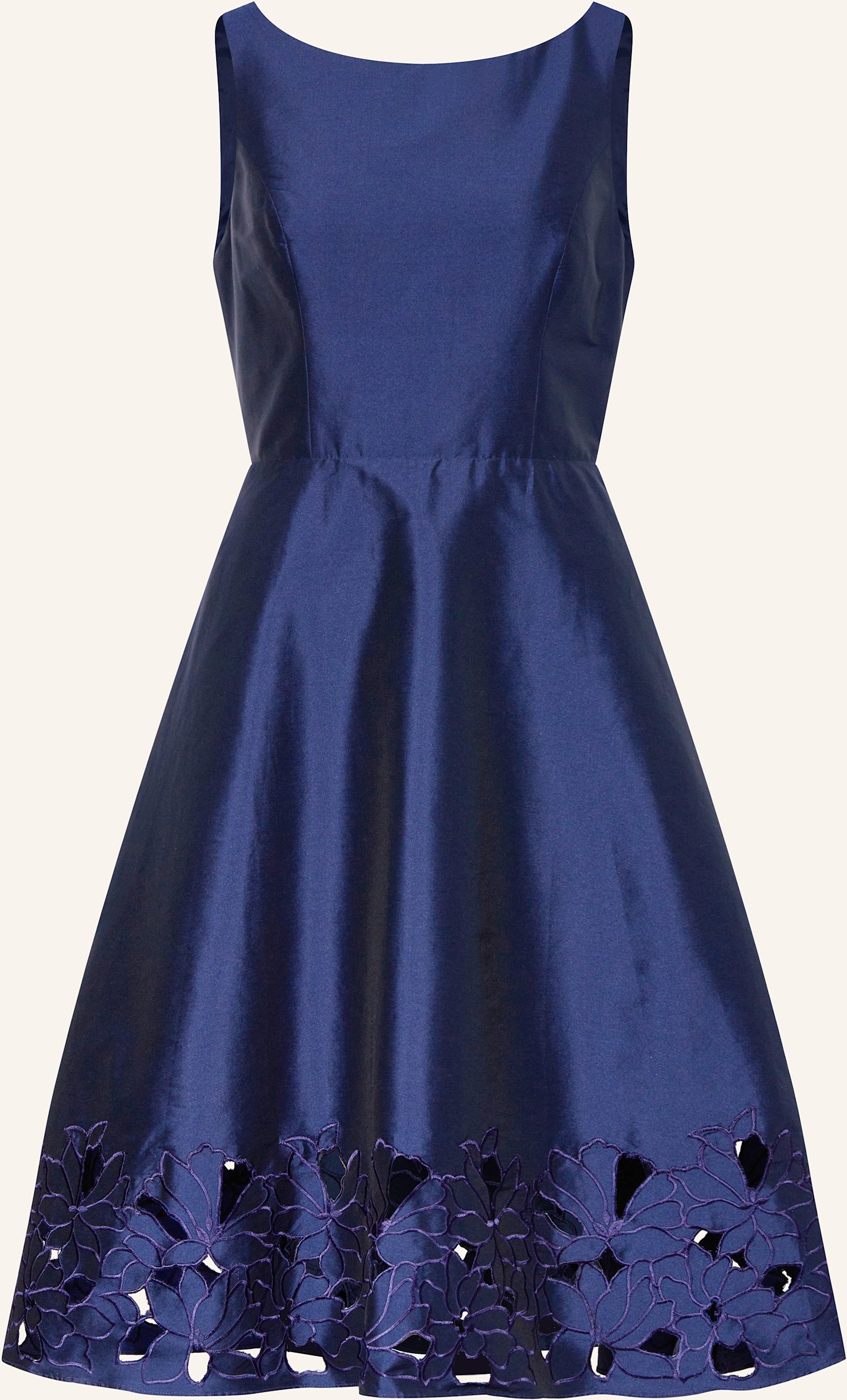 Adrianna Papell Kleid Mit Lochspitze blau